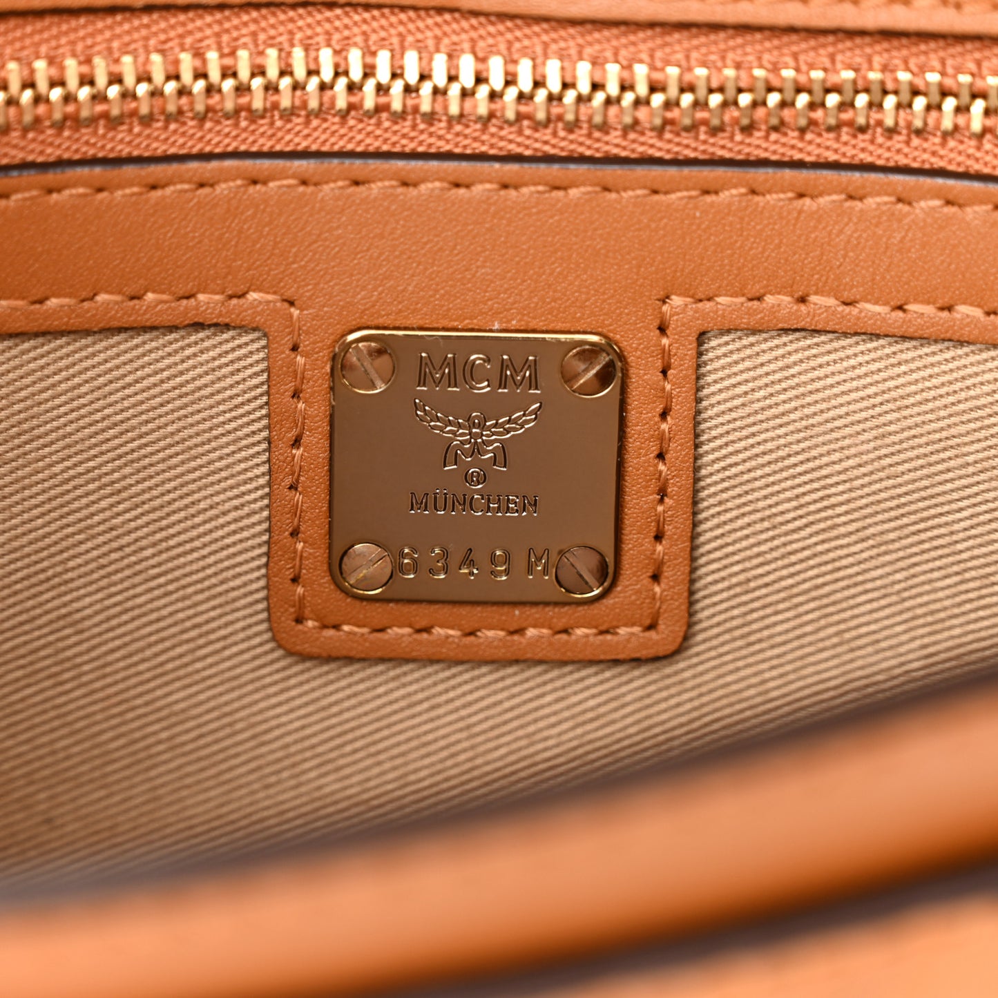 Visetos Millie Wallet On Chain Cognac