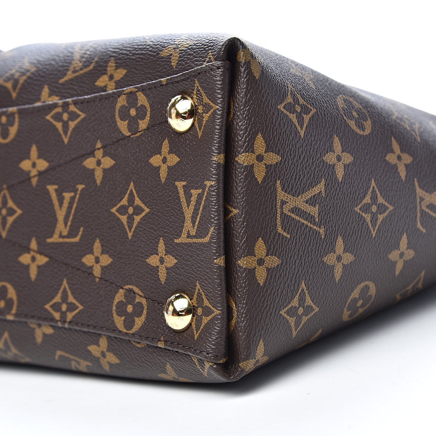 Monogram V Tote MM Black