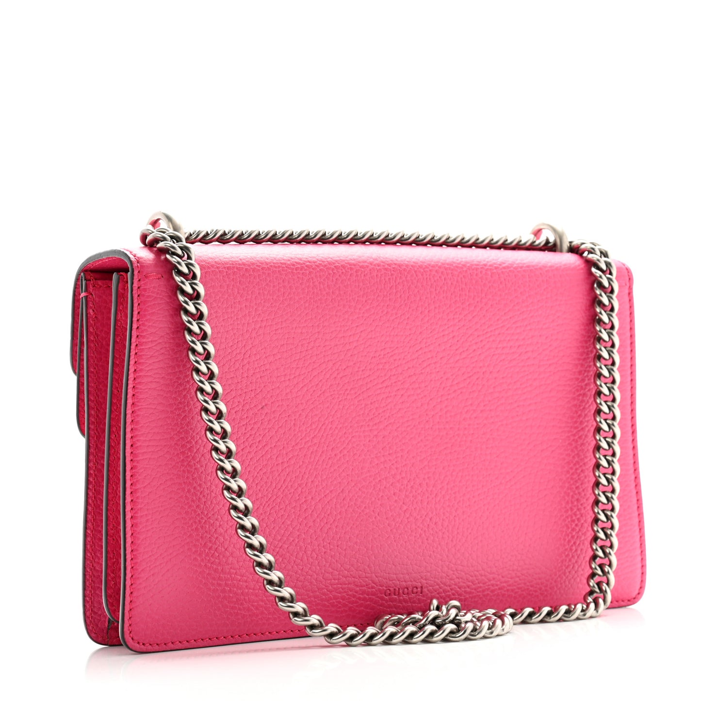 Dollar Calfskin Small Dionysus Shoulder Bag Box Pink