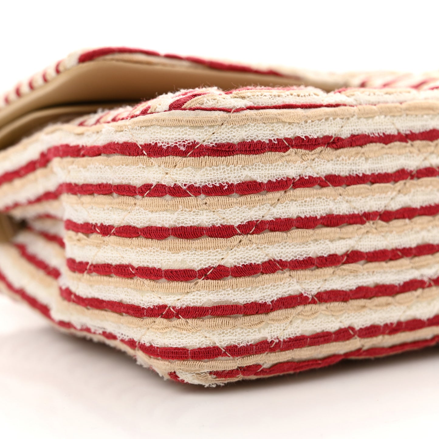 Jersey Quilted Medium Coco Sailor Flap Red White