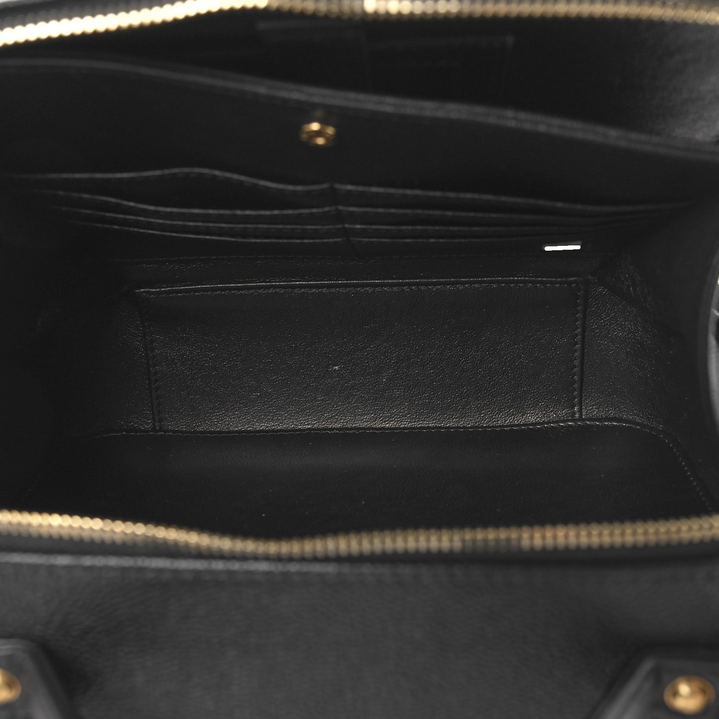 Caviar Quilted Large CC Filigree Vanity Case Black