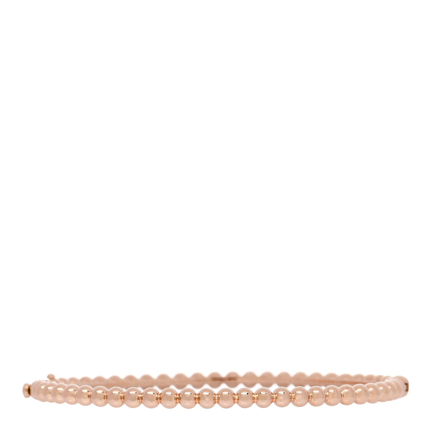 18K Rose Gold Perlee Pearls of Gold Bracelet M