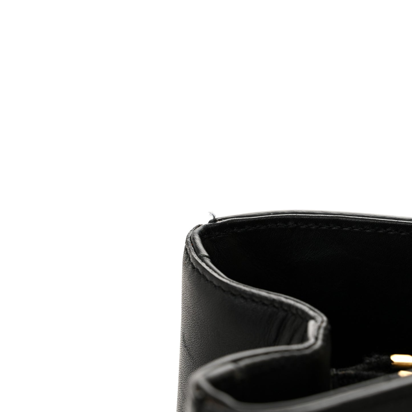 Soft Calfskin Monogram Cassandre Shopper Black