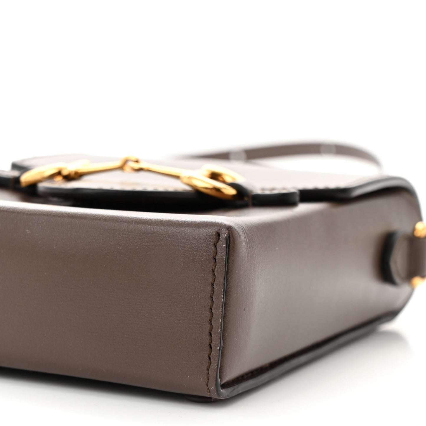 Boarded Plutone Calfskin Mini Horsebit 1955 Crossbody Bag New Acero