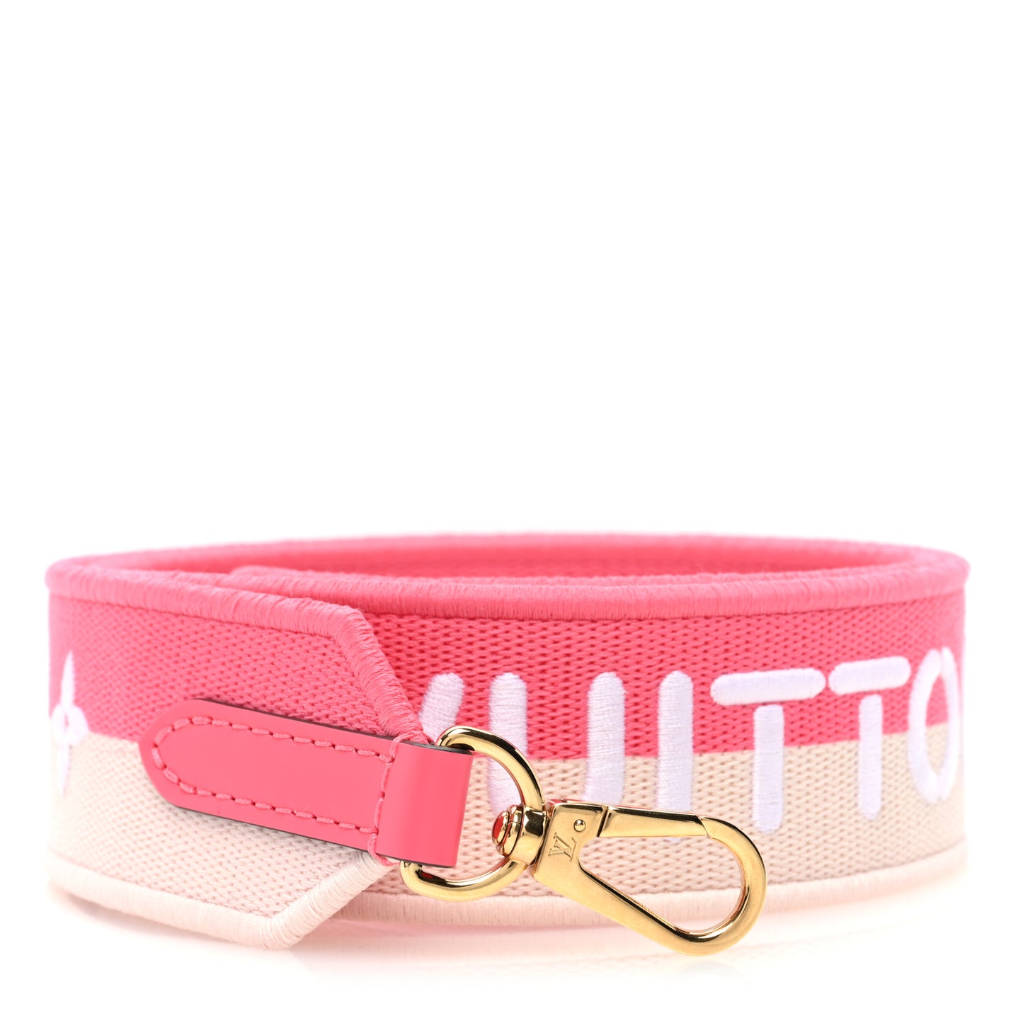 Jacquard Logo Shoulder Strap Pink