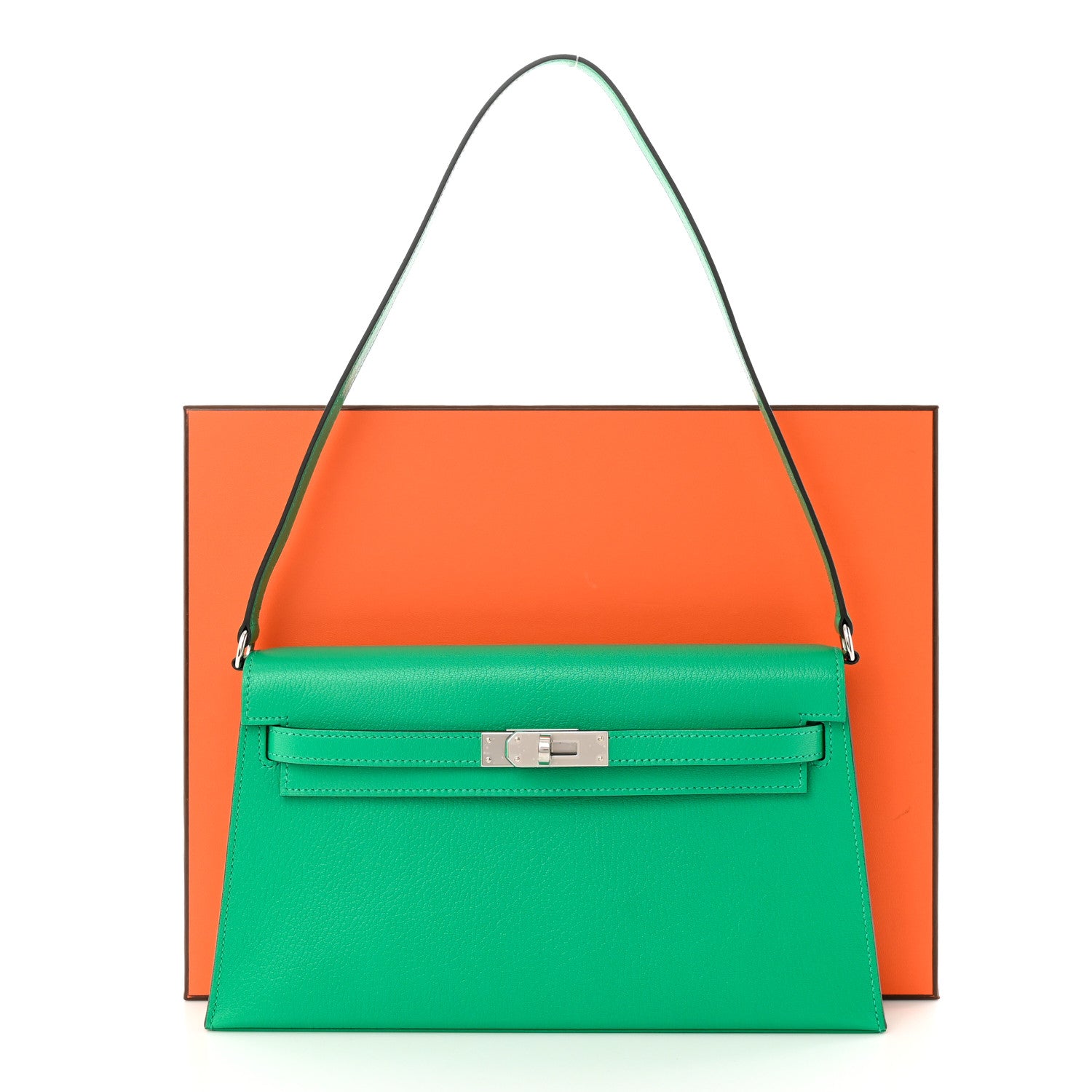 Hermes Chevre Chamkila Kelly Elan Menthe 11 of 11