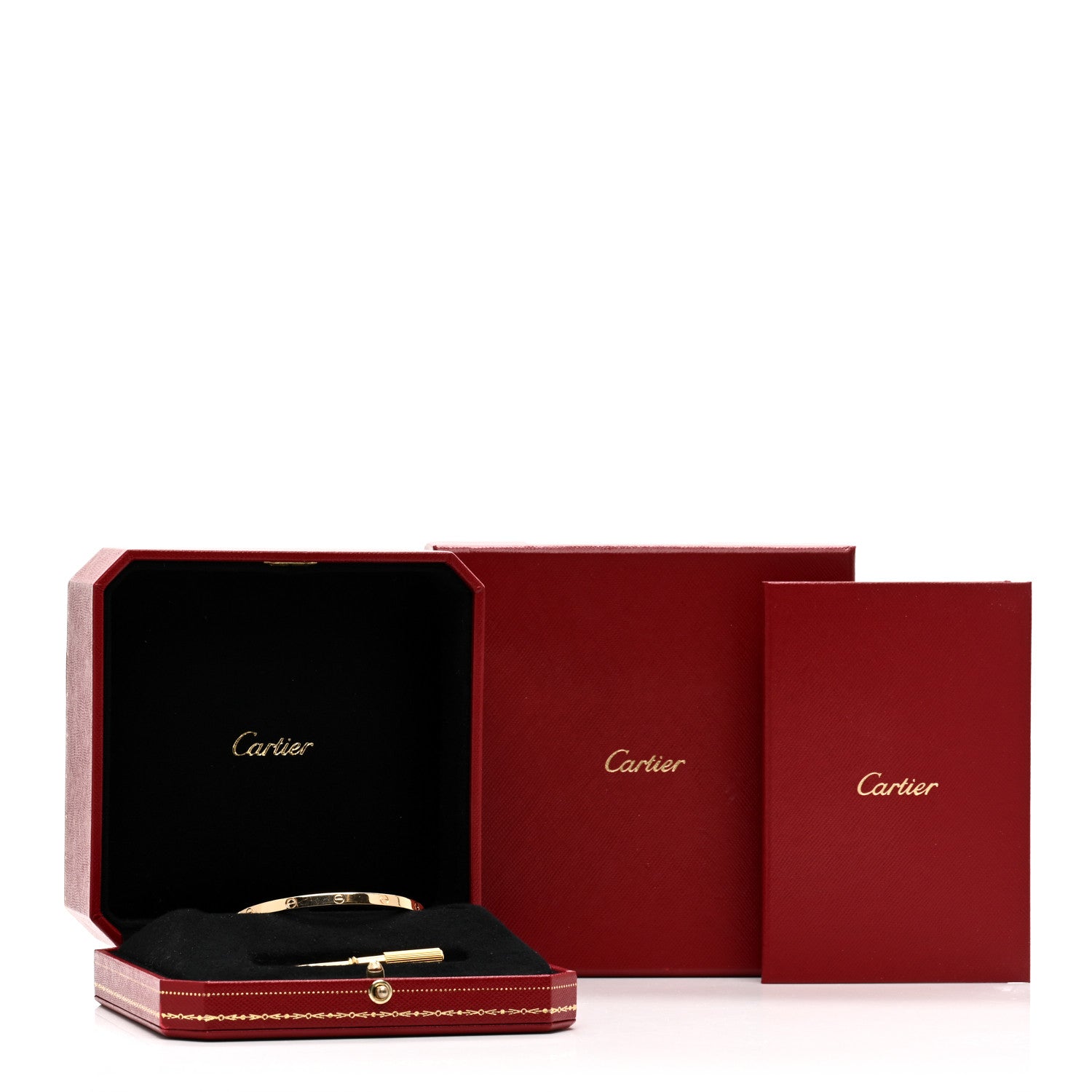 Cartier 18K Yellow Gold Small LOVE Bracelet 16 6 of 6