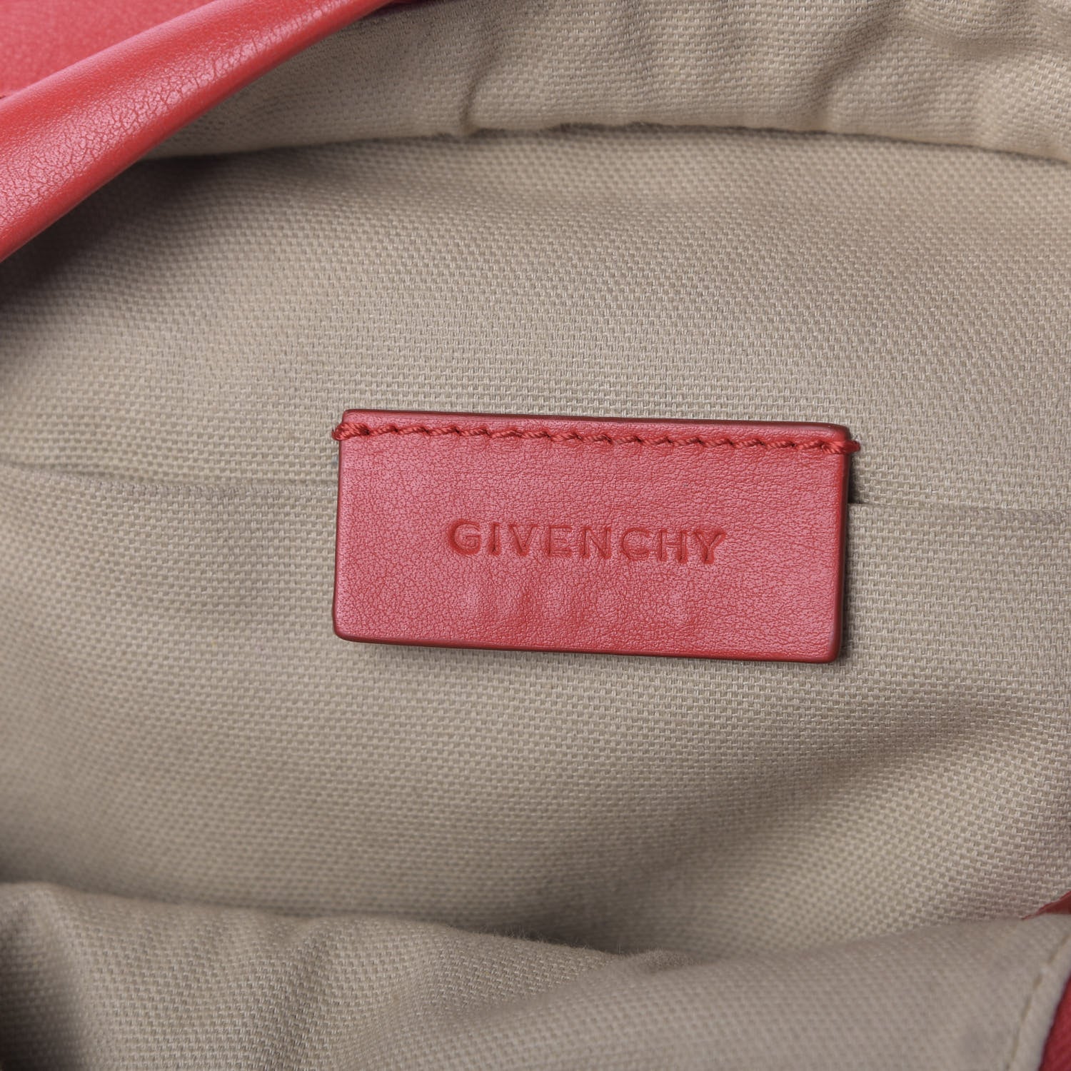 Givenchy Smooth Calfskin Nano Backpack Red 5 of 11