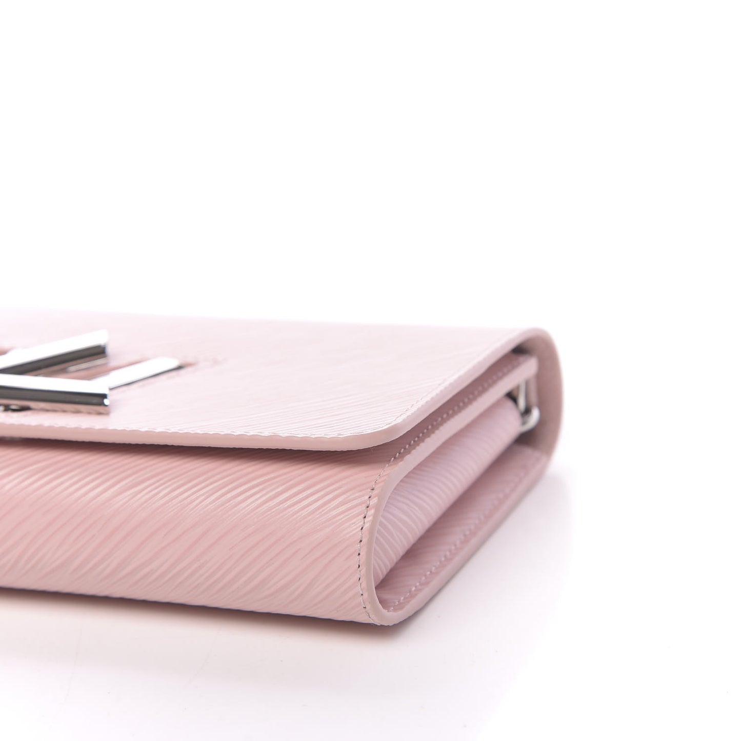 Epi Twist Chain Wallet Rose Ballerine