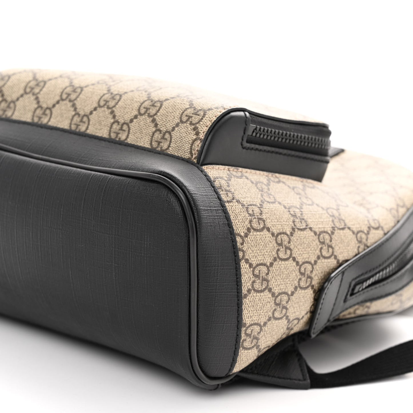 GG Supreme Monogram Small Eden Day Backpack Black