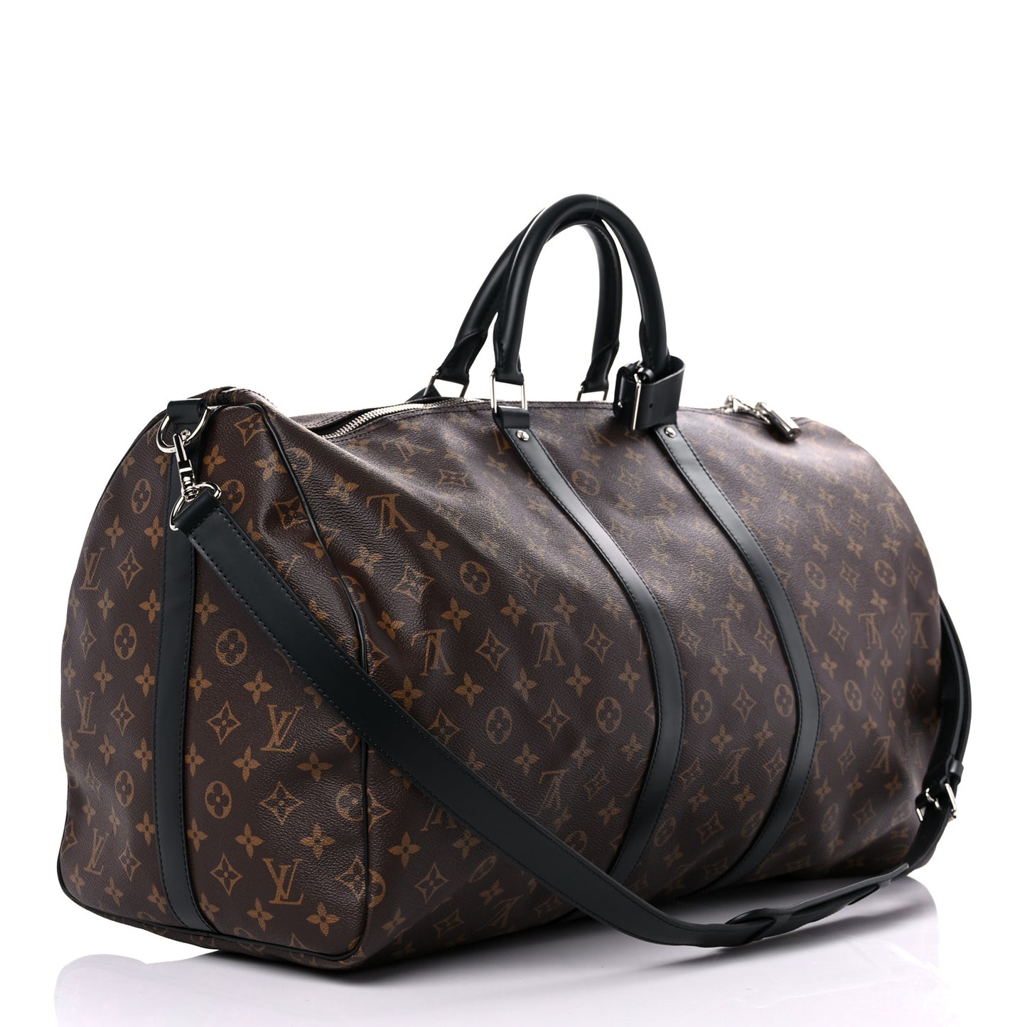 Monogram Macassar Keepall Bandouliere 55
