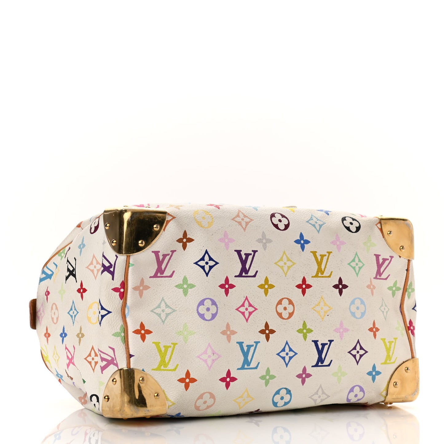 Monogram Multicolor Speedy 30 White