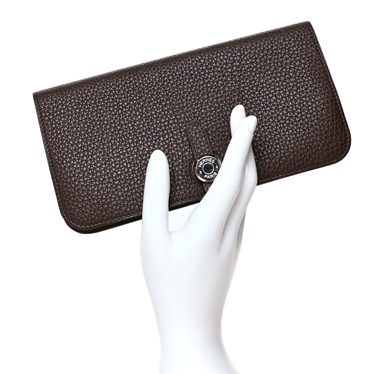 Togo Dogon Duo Wallet Chocolate
