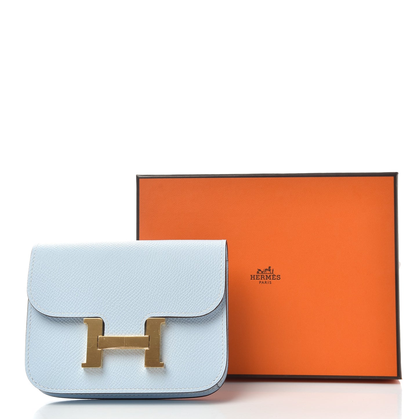Epsom Constance Slim Wallet Bleu Brume