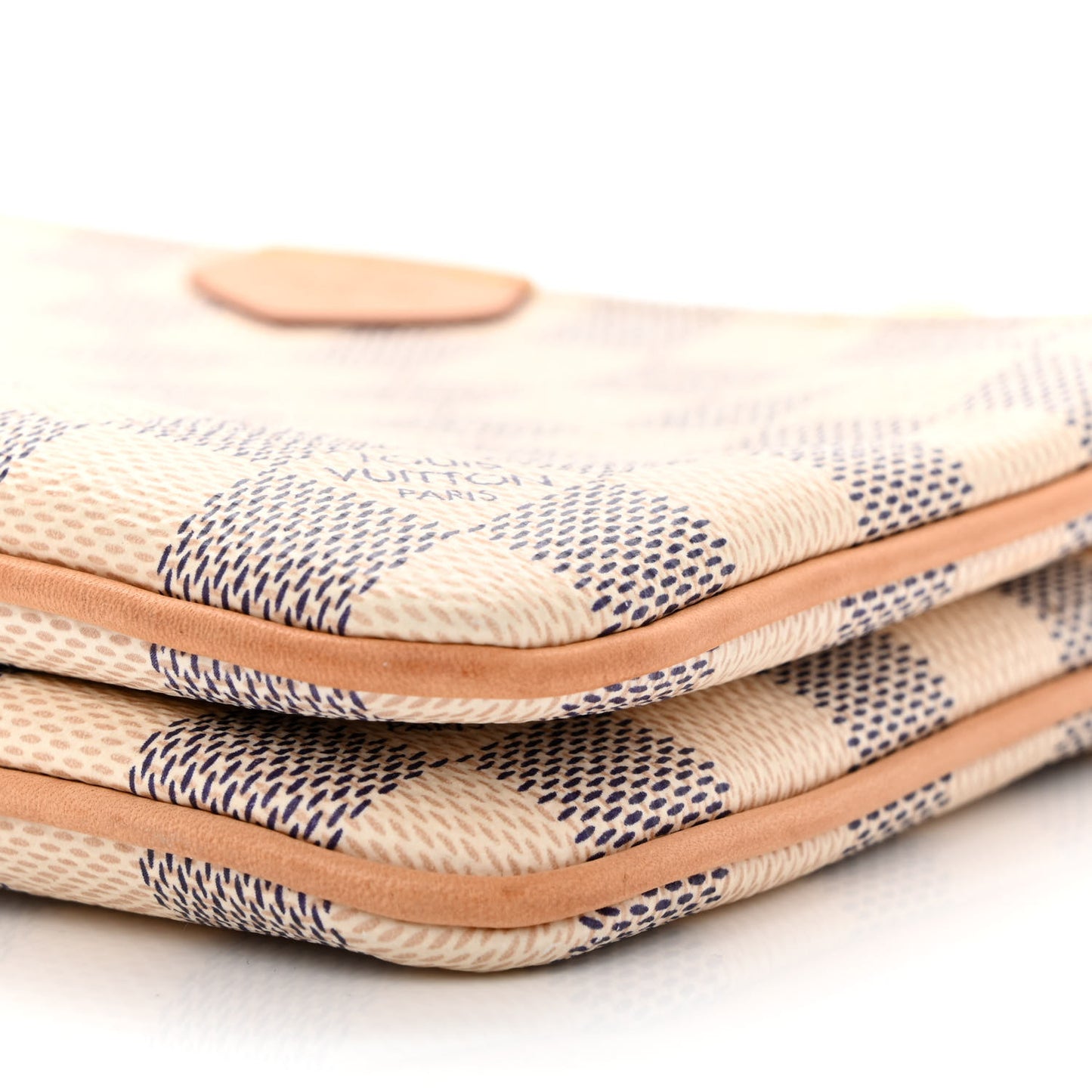 Damier Azur Double Zip Pochette