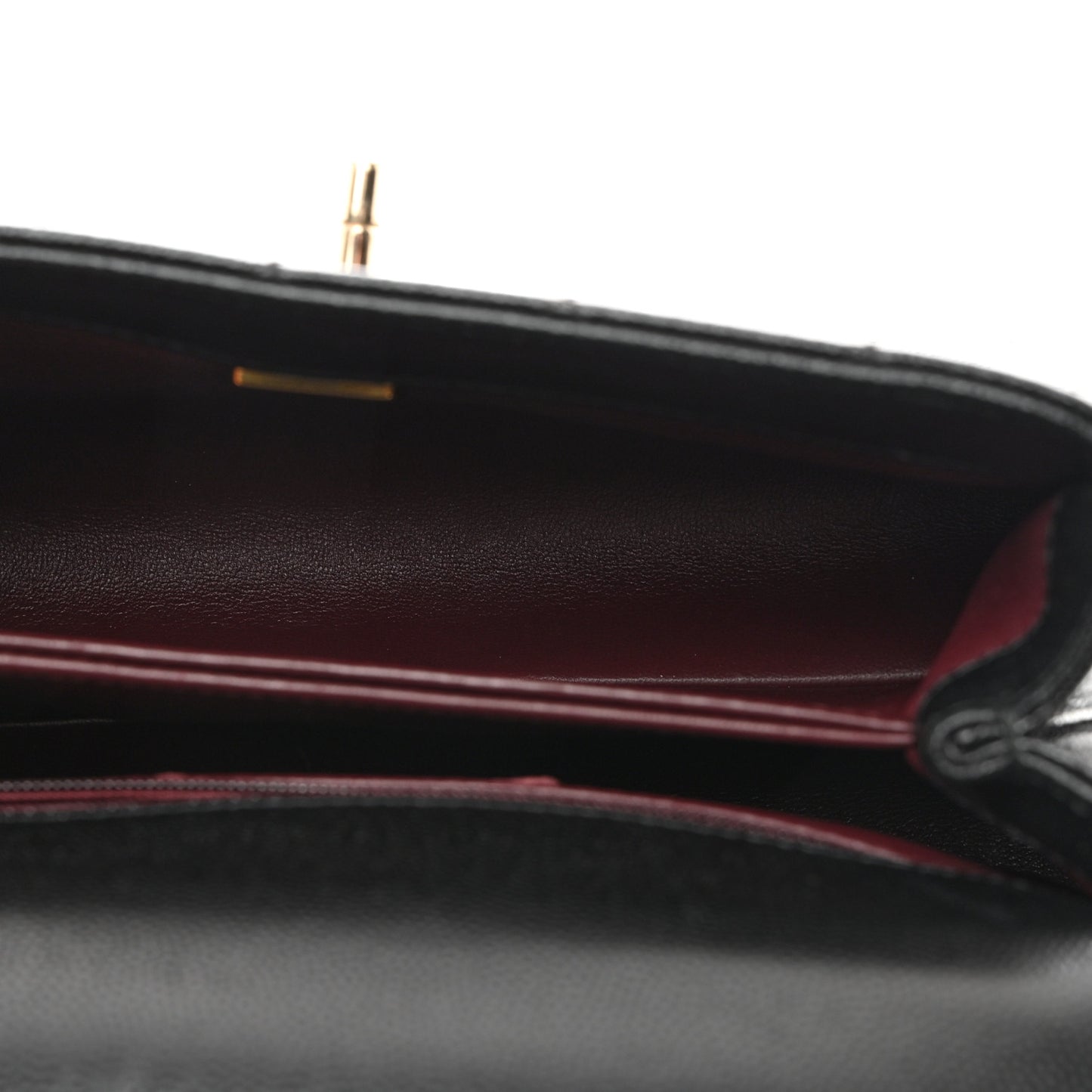 Caviar Quilted Mini Coco Handle Flap Black