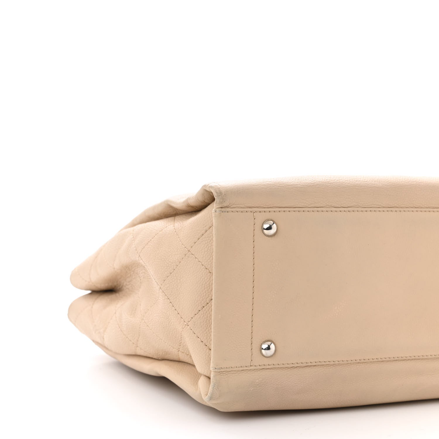 Chanel Caviar Executive Cerf Shopper Tote Beige 9 of 14