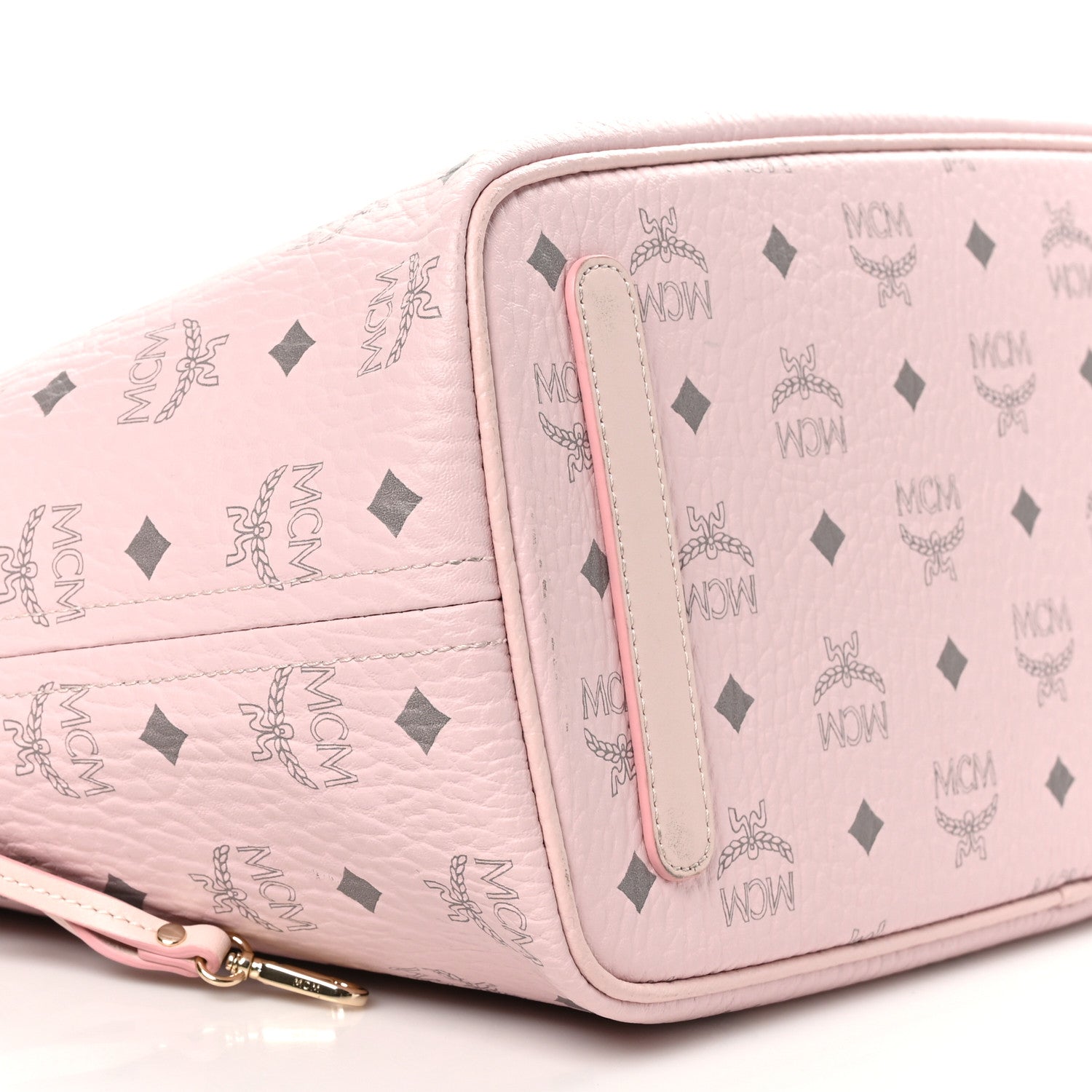 MCM Visetos Aren Tote Powder Pink 8 of 10