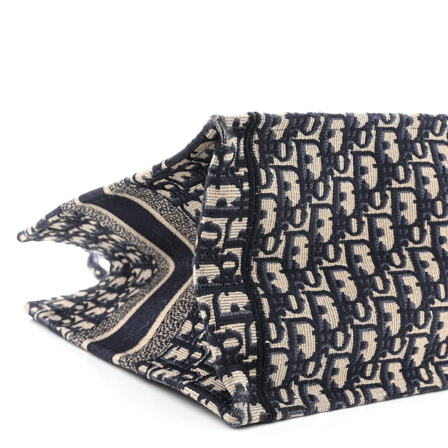 Christian Dior Oblique Medium Book Tote Blue Multicolor 9 of 14