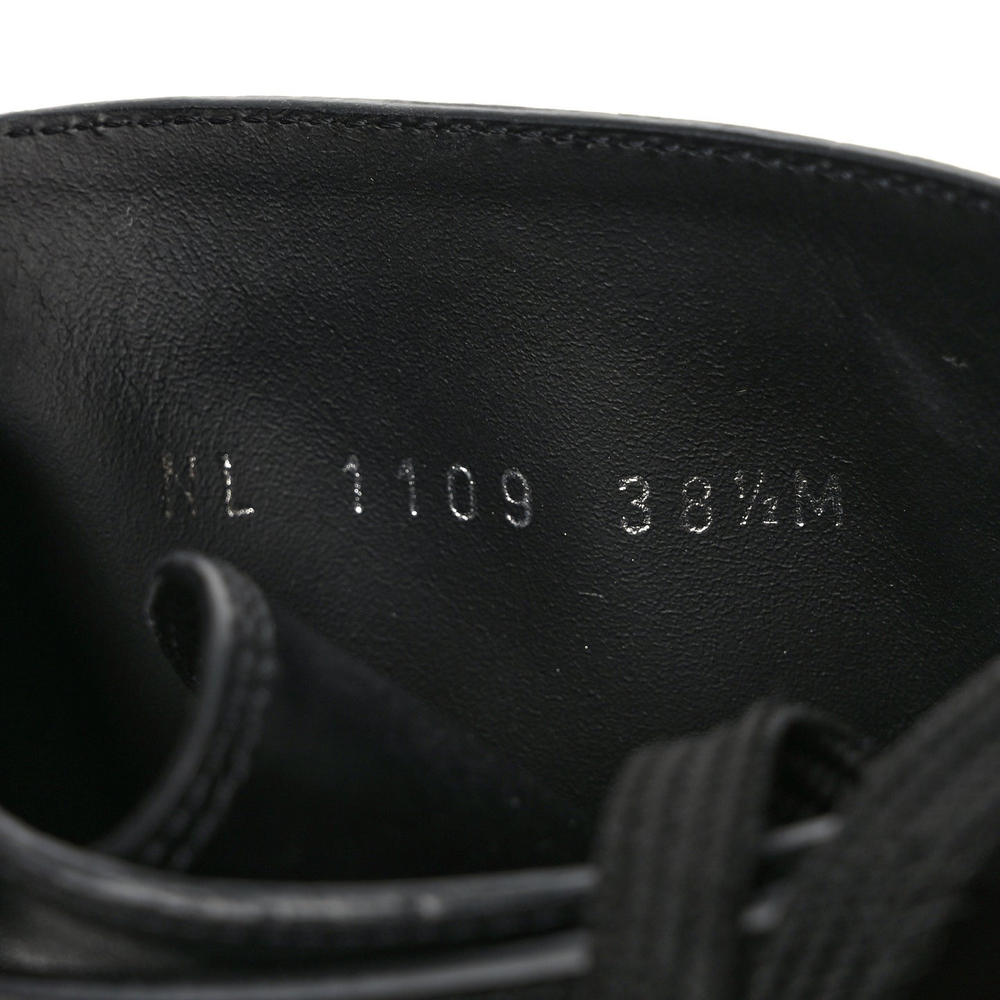 Calfskin Wonderland Ranger Boots 38.5 Black