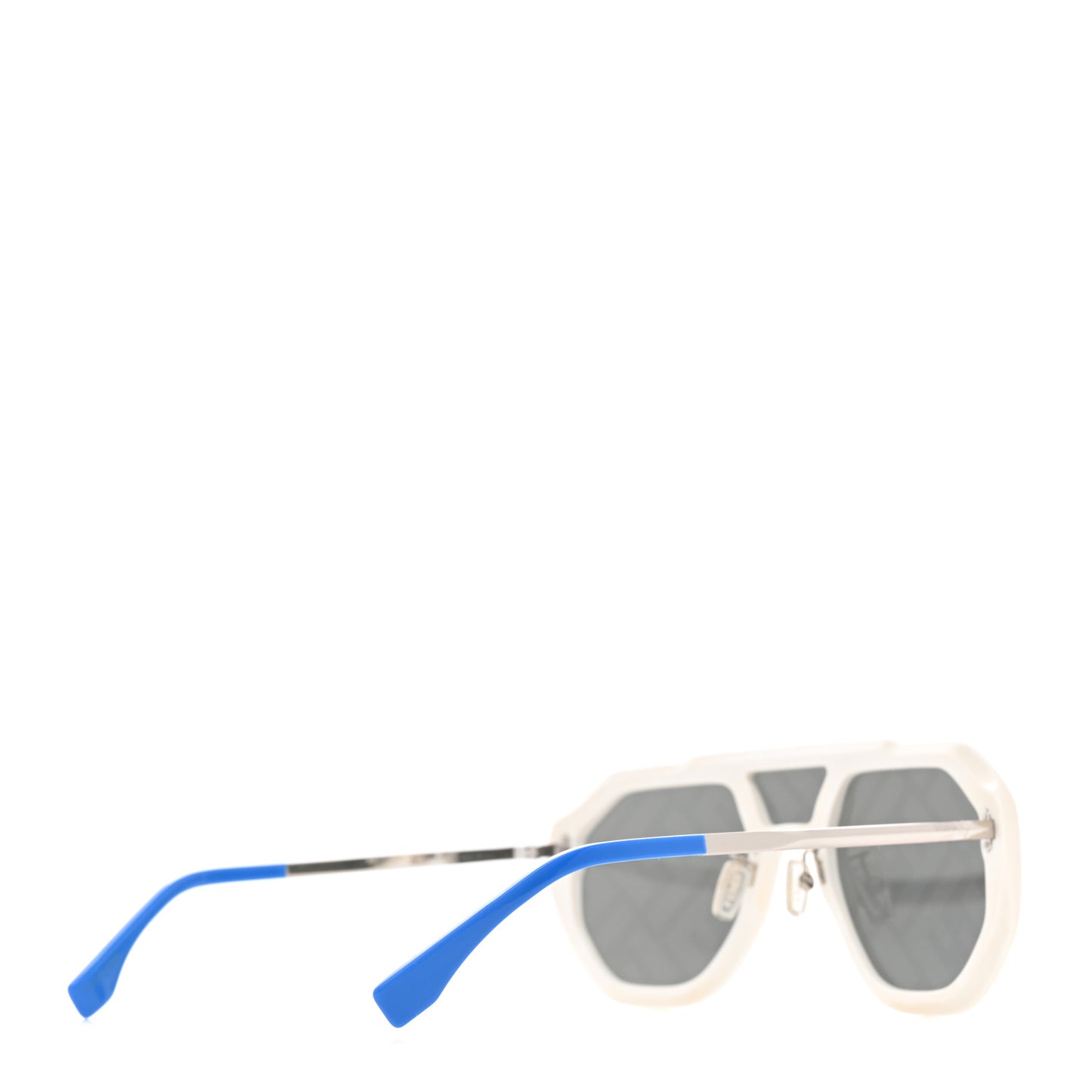 Acetate FF Aviator Sunglasses FE40006U Black Blue