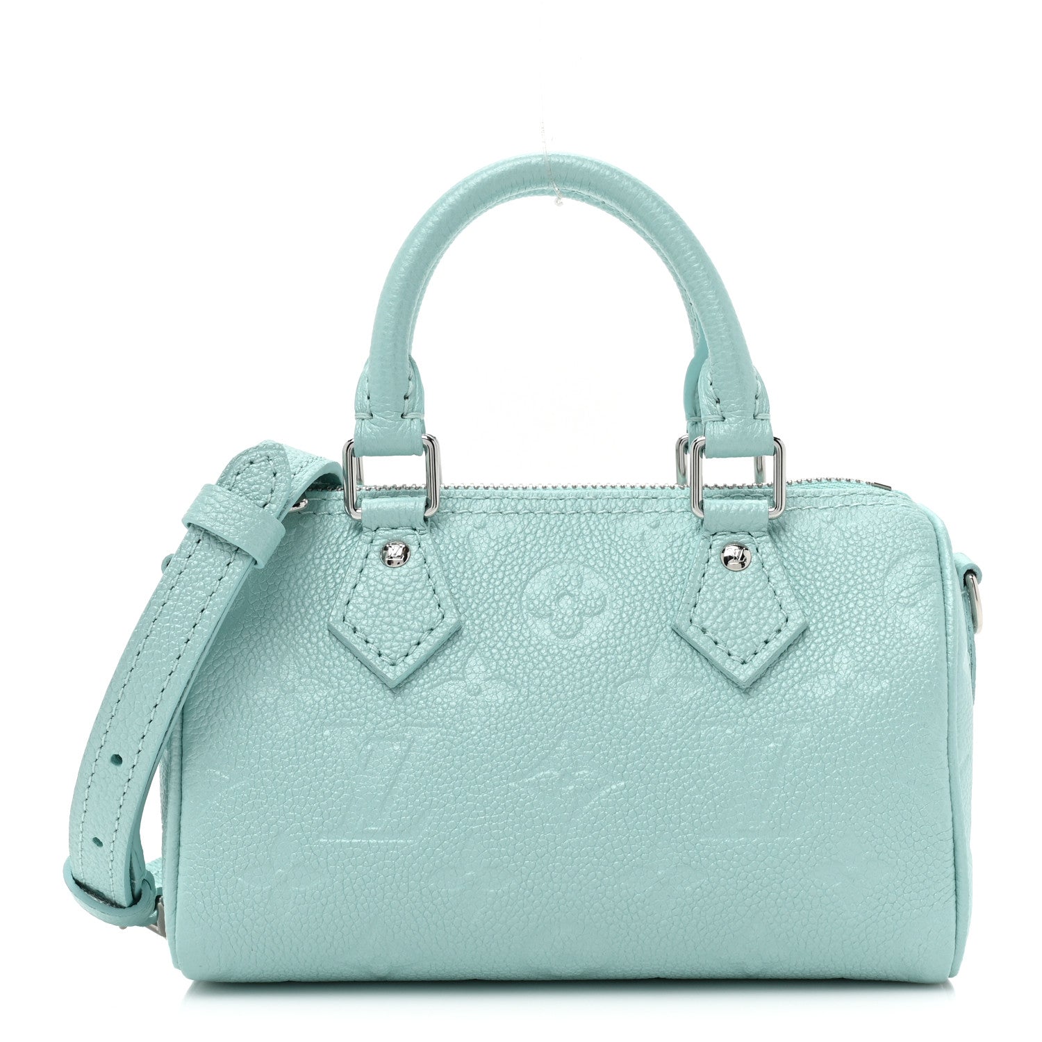 Louis Vuitton Empreinte Monogram Nano Speedy Pearly Lagoon Turquoise 1 of 8