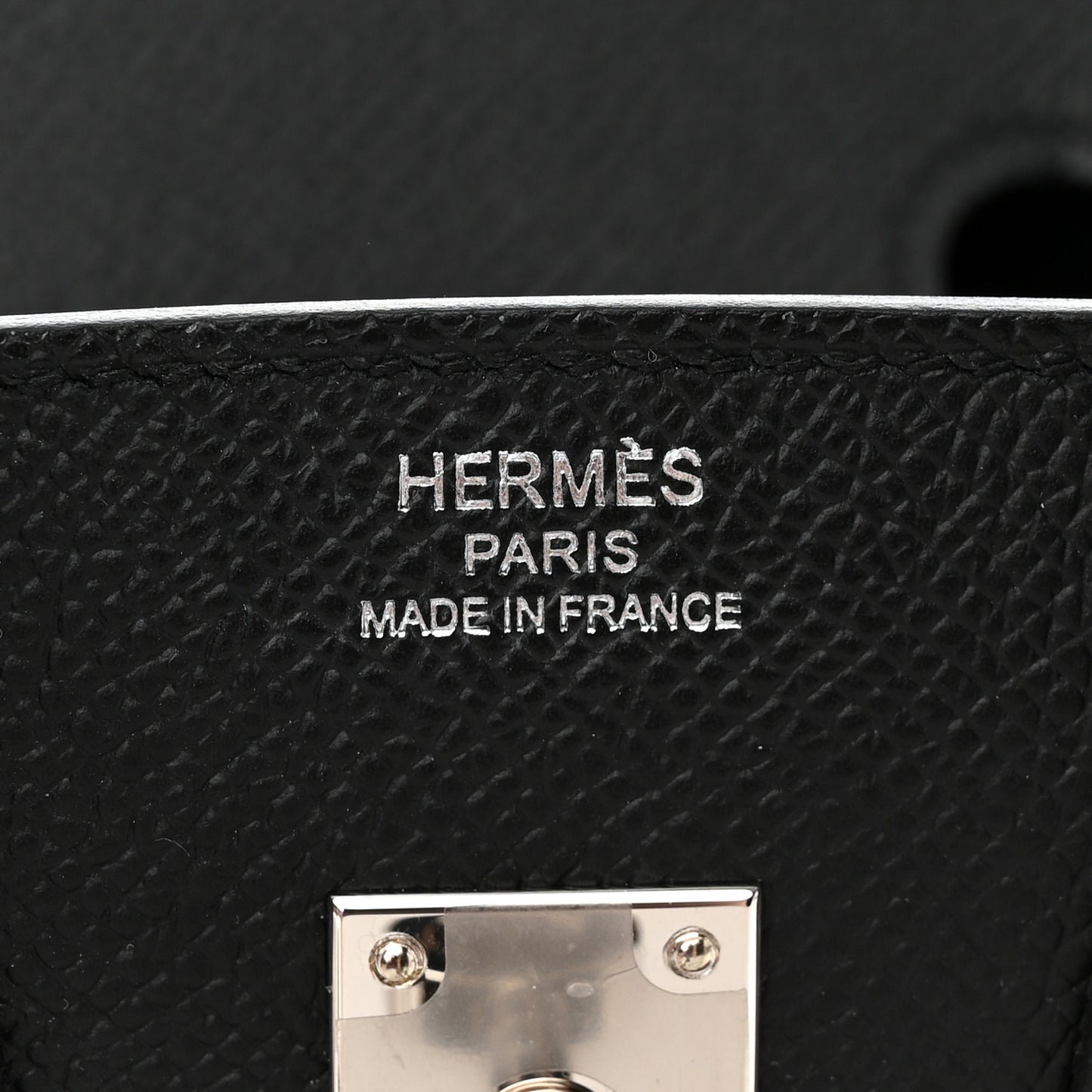 Epsom Birkin Sellier 25 Black