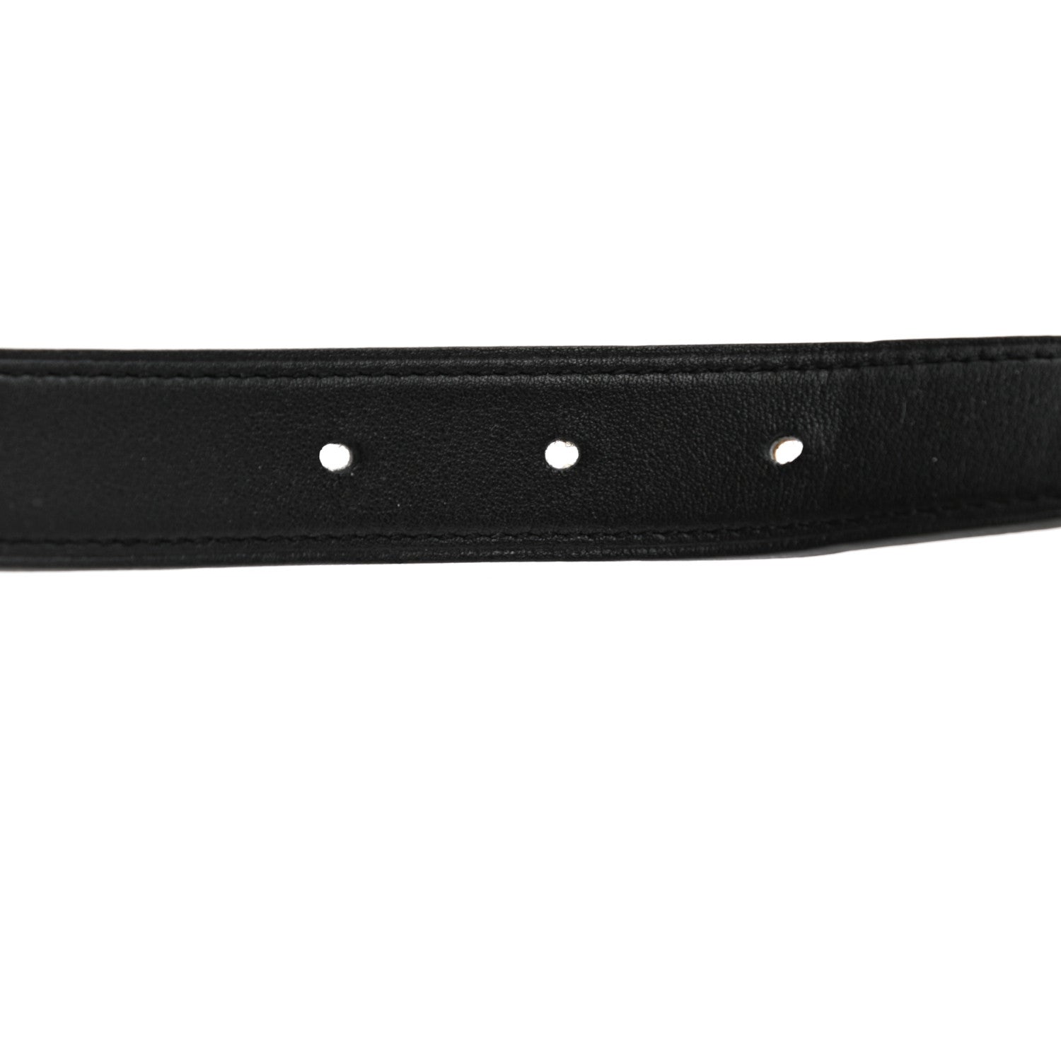 Hermes Swift Epsom 24mm Mini Constance H Belt 75 Black Gold 3 of 8