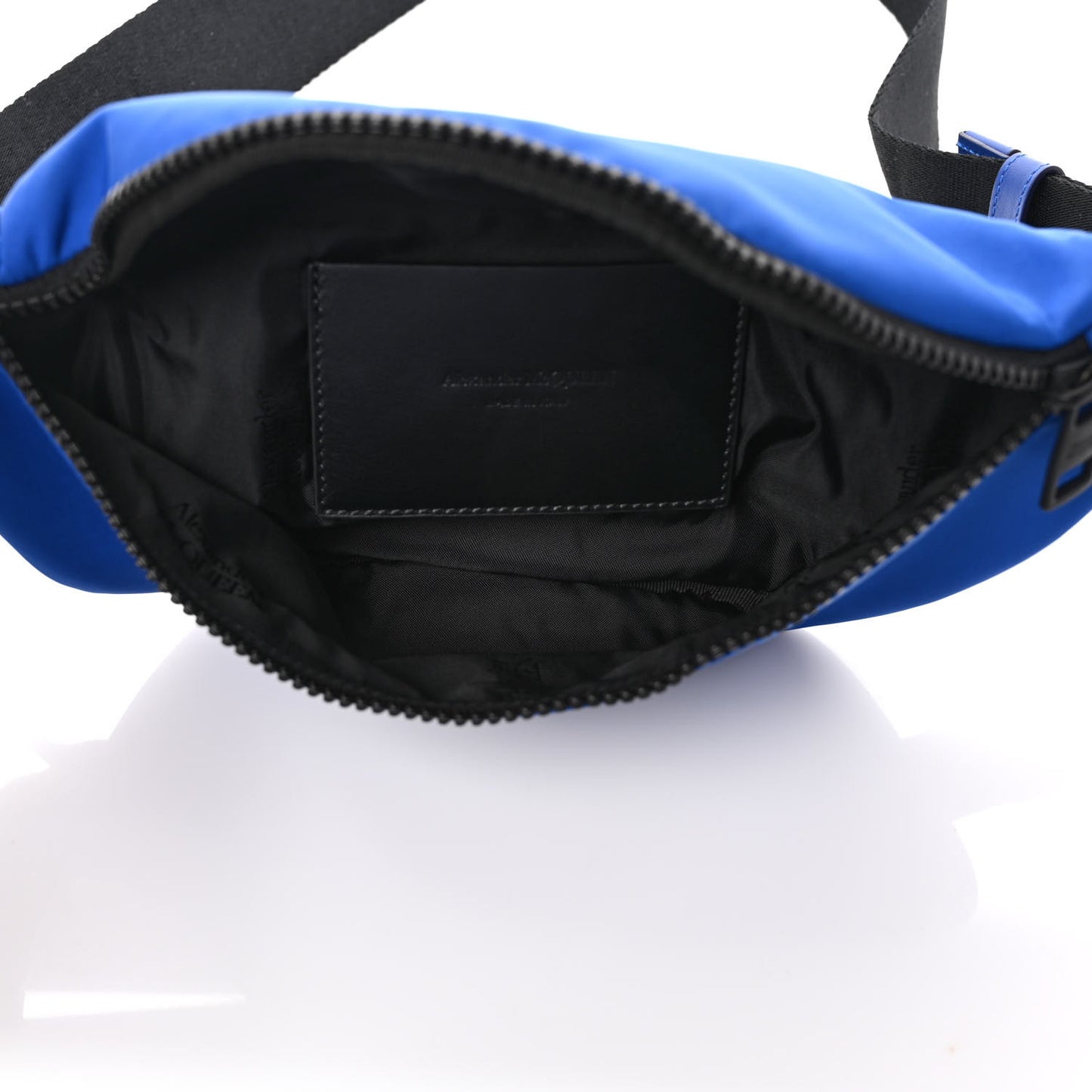 Nylon Graffiti Logo Belt Bag Ultramarine