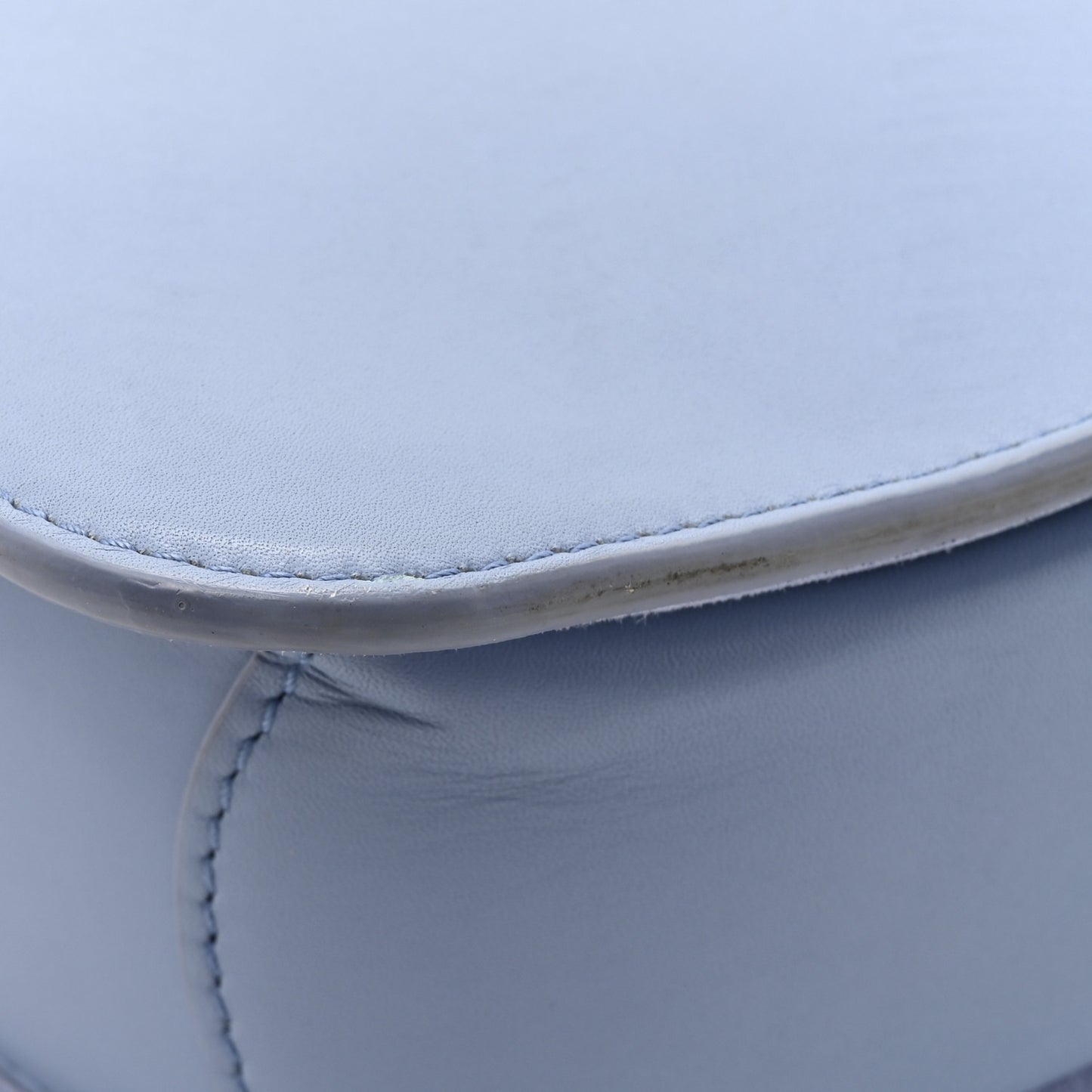 Calfskin Artemis Shoulder Bag Blue