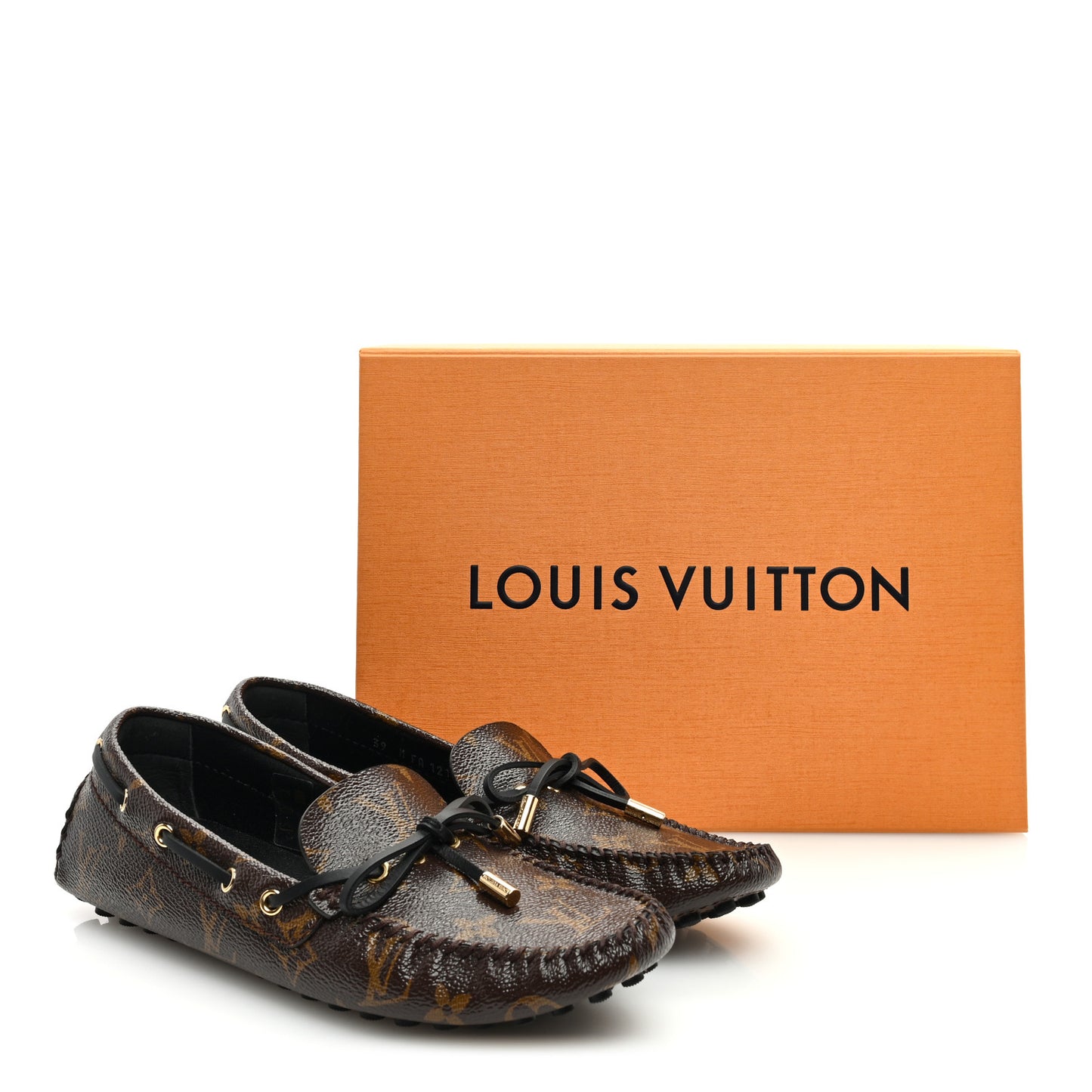 Patent Monogram Gloria Loafers 39