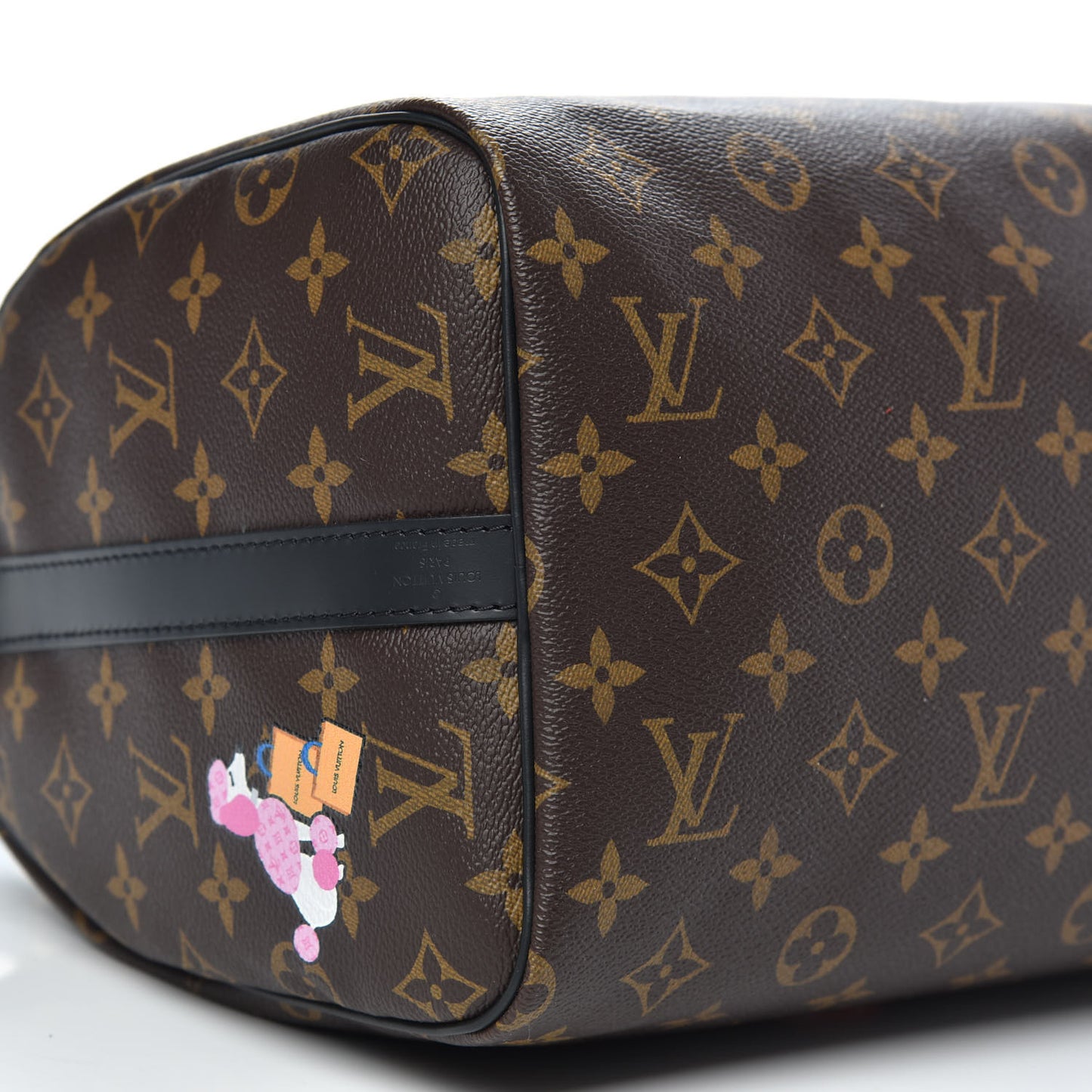 Monogram My World Tour Speedy Bandouliere 30 Black