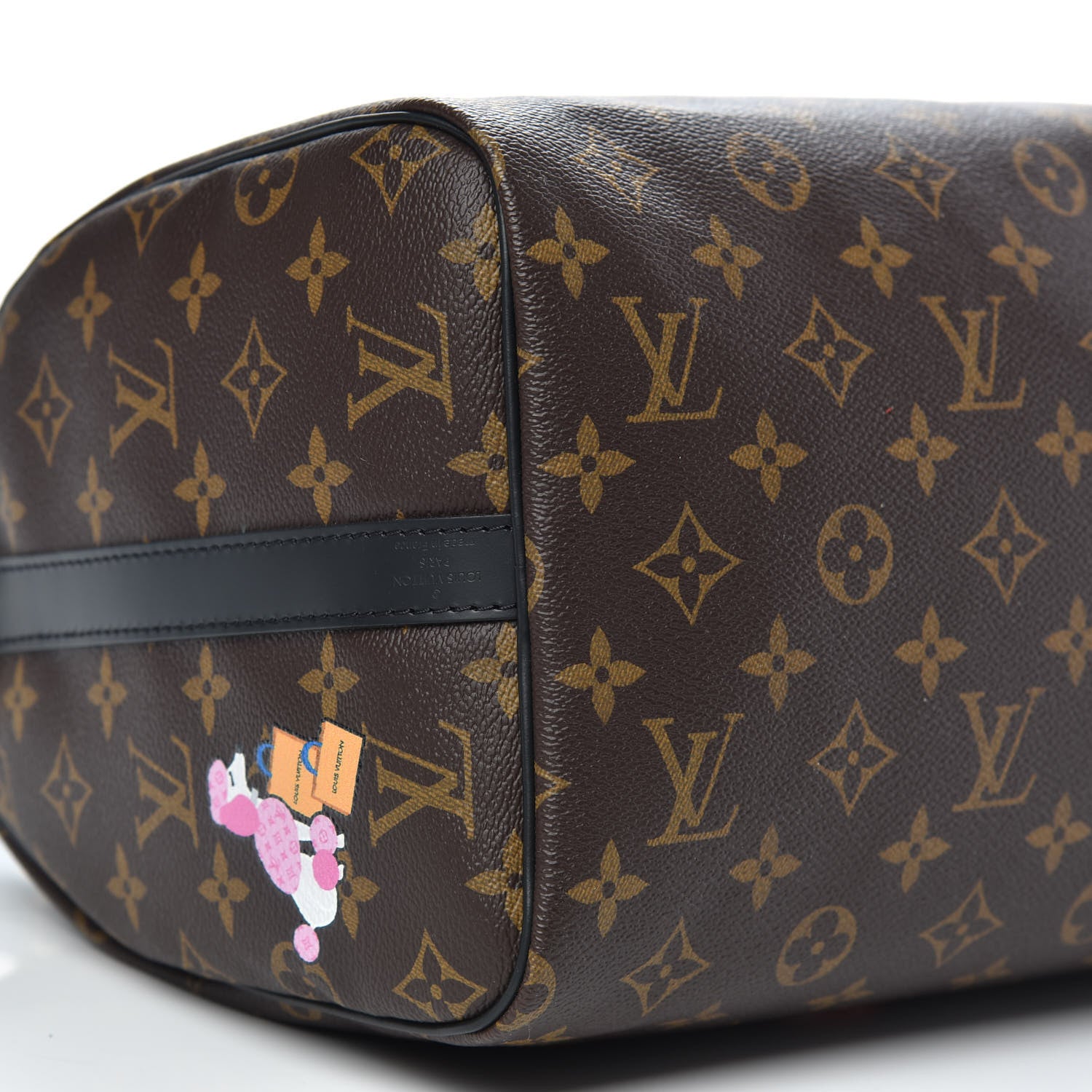 Louis Vuitton Monogram My World Tour Speedy Bandouliere 30 Black 7 of 10