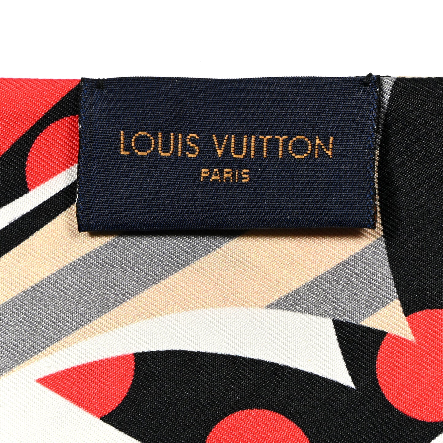 Silk Pop Monogram BB Bandeau Red