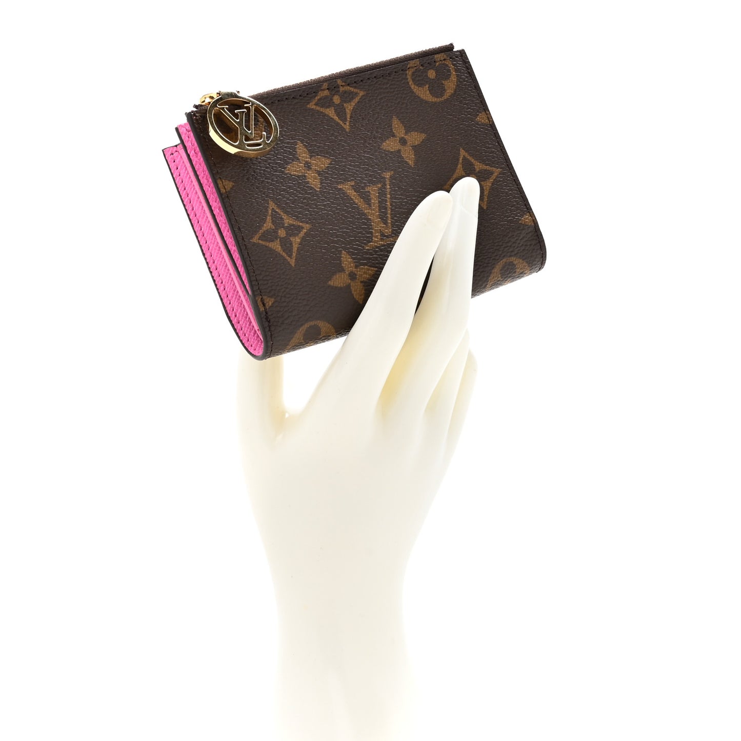 Monogram Lisa Wallet Rose Lollipop