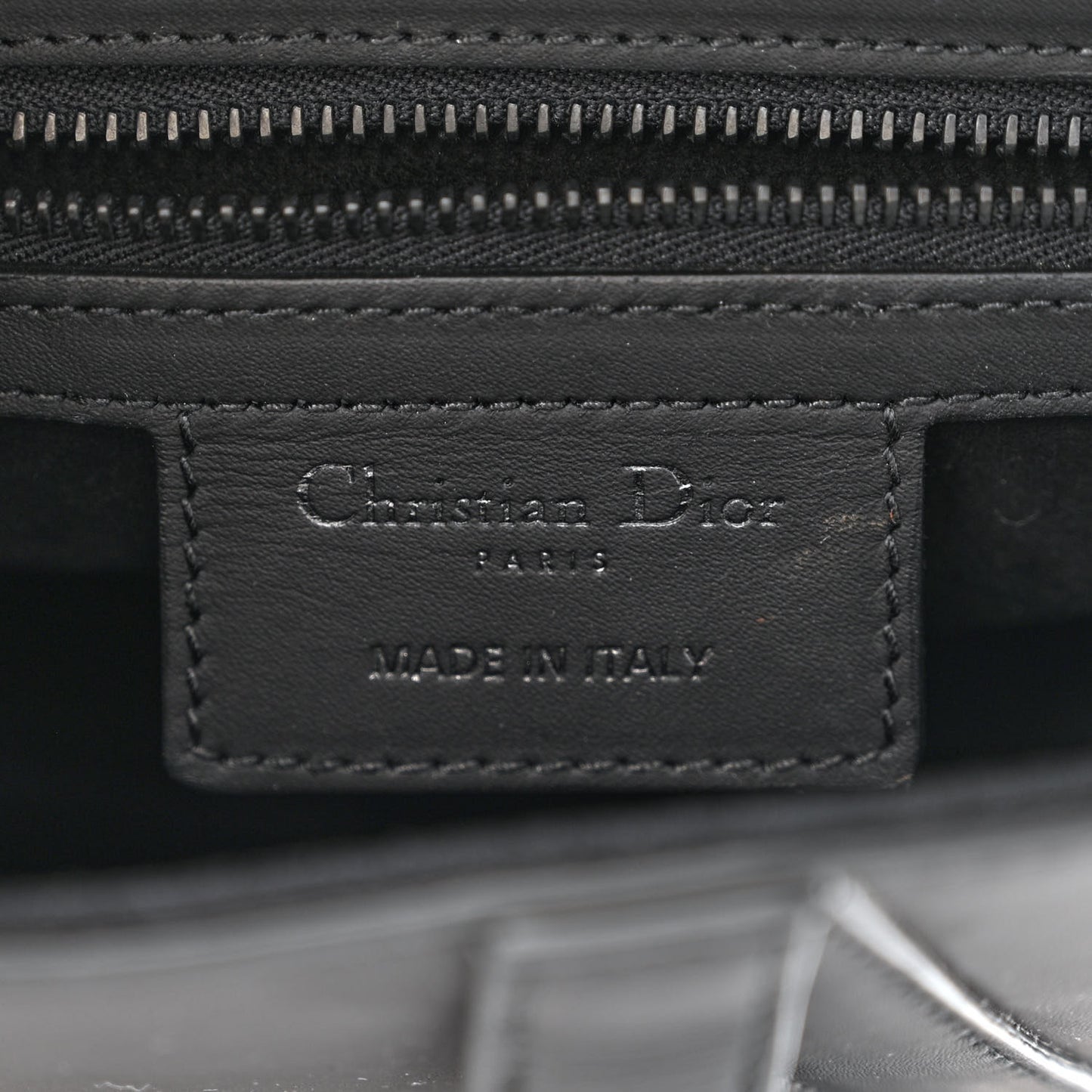 Ultra Matte Calfskin Saddle Bag Black