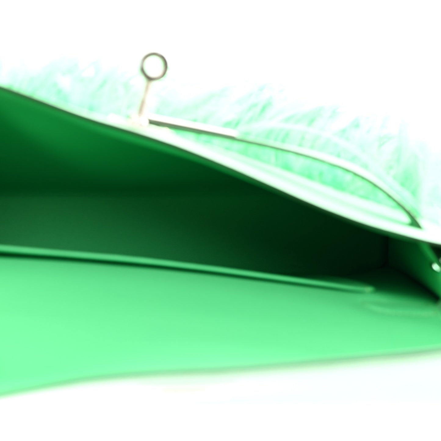 Chevre Ostrich Feather Kelly Elan Vert Comics