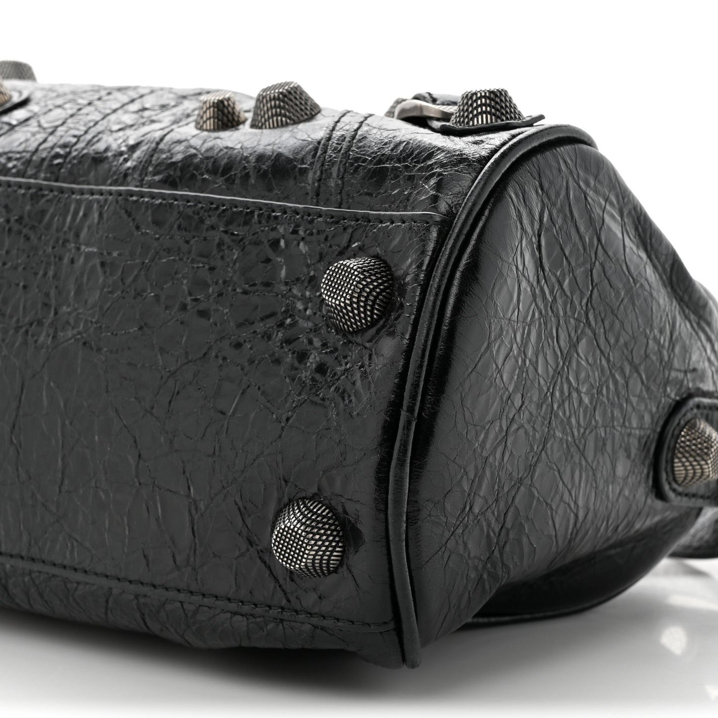Agneau Arena Le Cagole Cylinder Bag Black