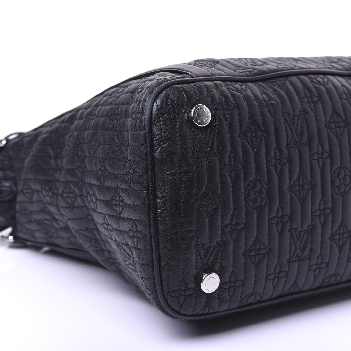 Monogram Lambskin Antheia Ixia MM Black