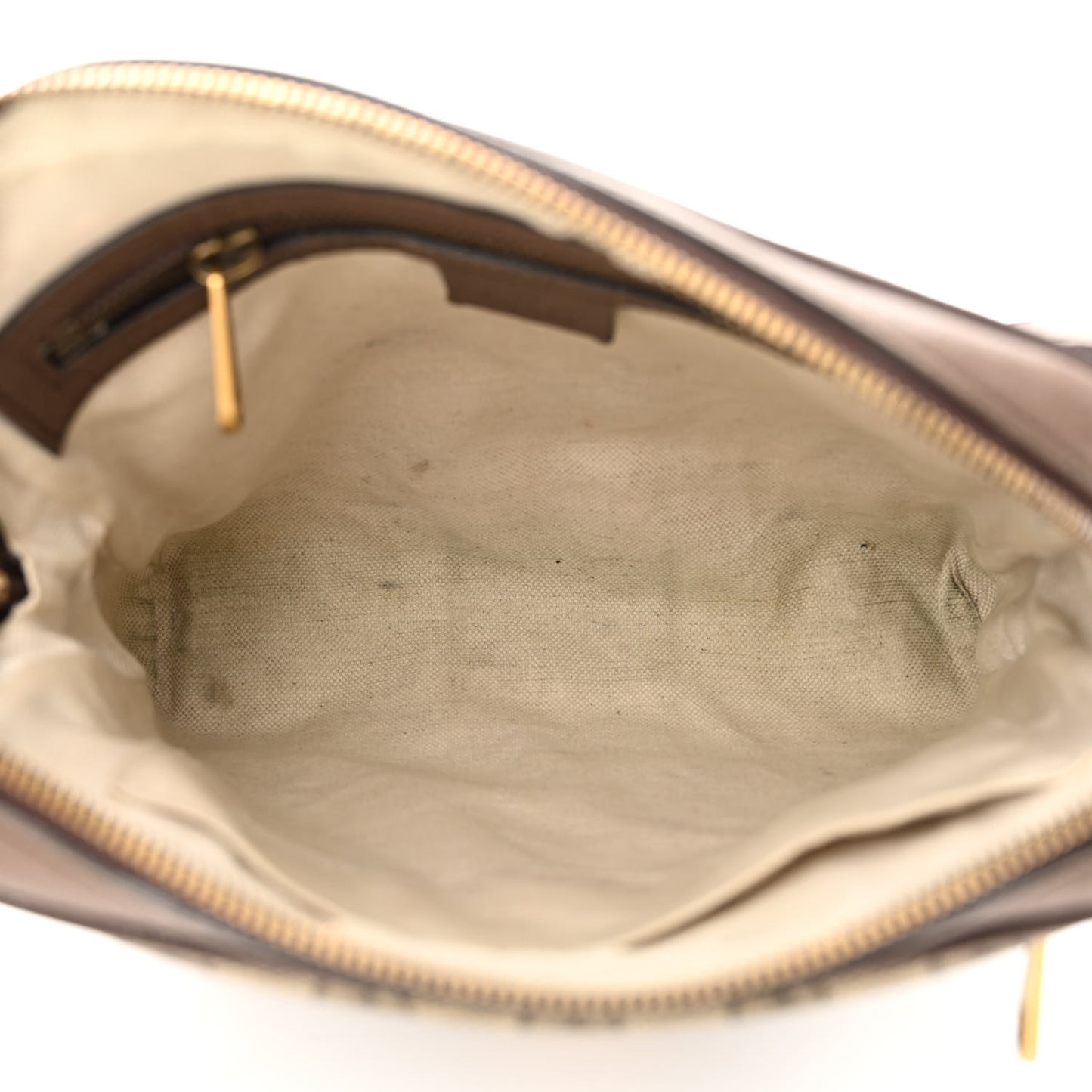 GG Supreme Monogram Web Small Ophidia Messenger Bag Brown