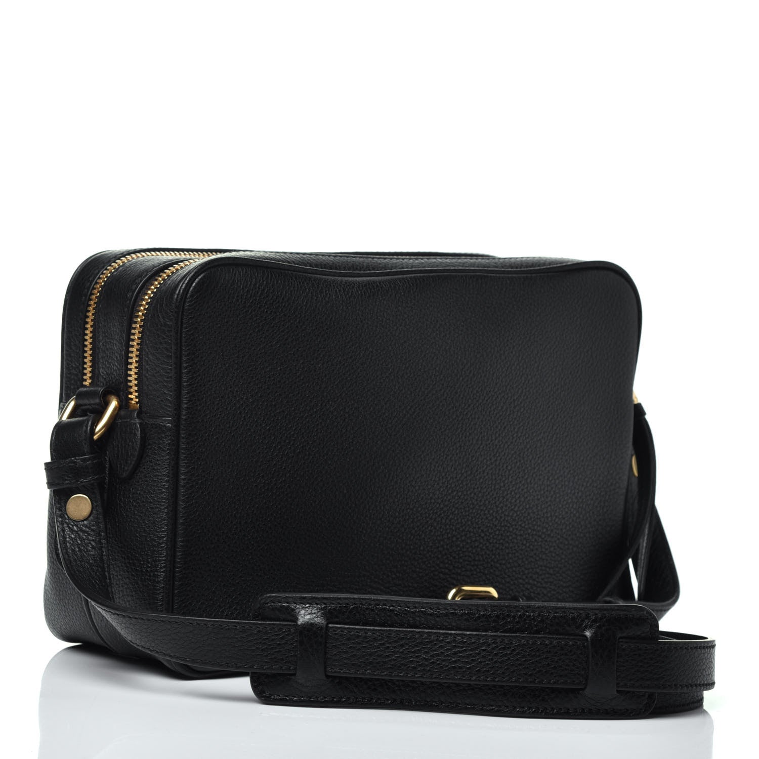 Prada Vitello Phenix Camera Bag Black 3 of 9