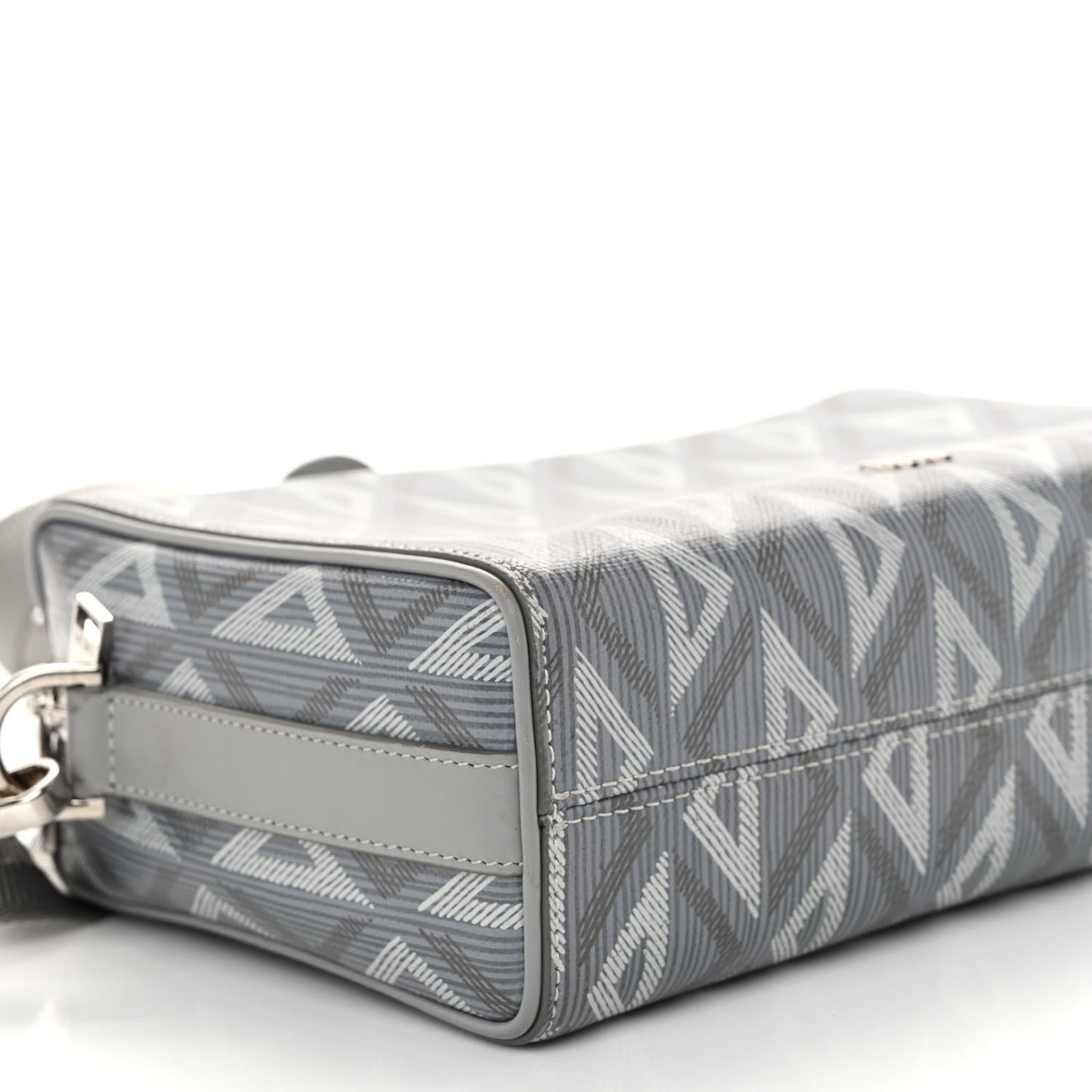 Coated Canvas CD Diamond Lingot 22 Bag Gray