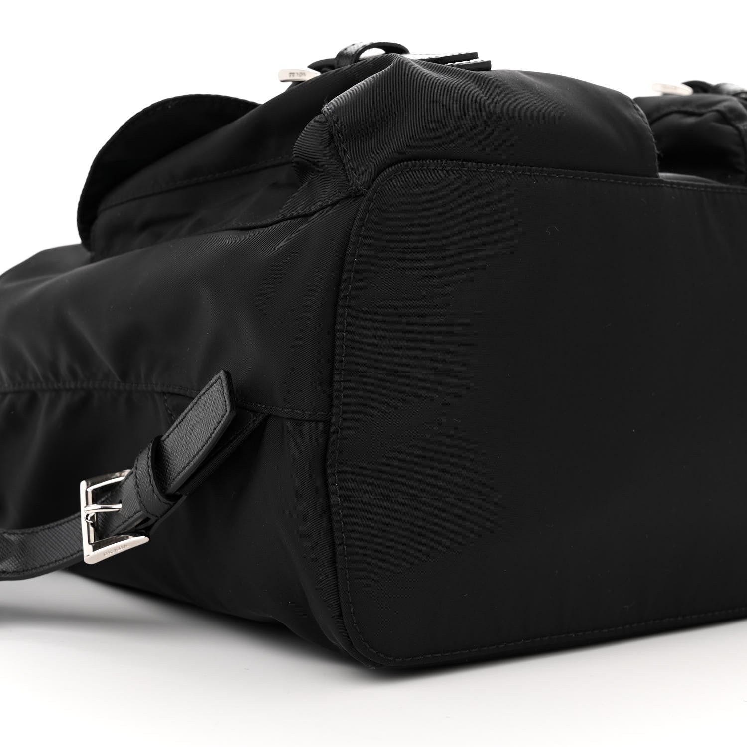 Prada Re-Nylon Saffiano Medium Backpack Black 8 of 9