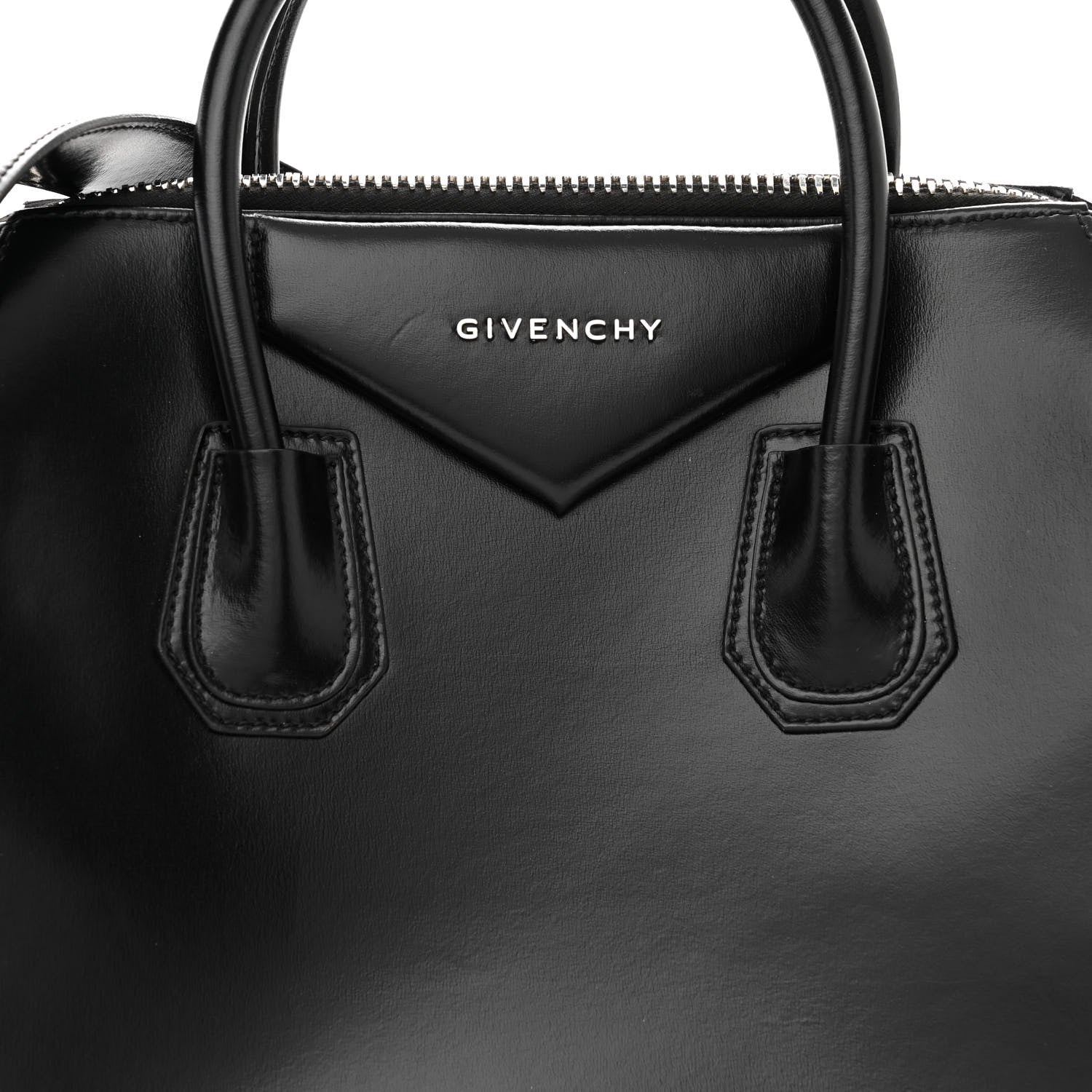 Givenchy Shiny Lord Calfskin Medium Antigona Black 8 of 20