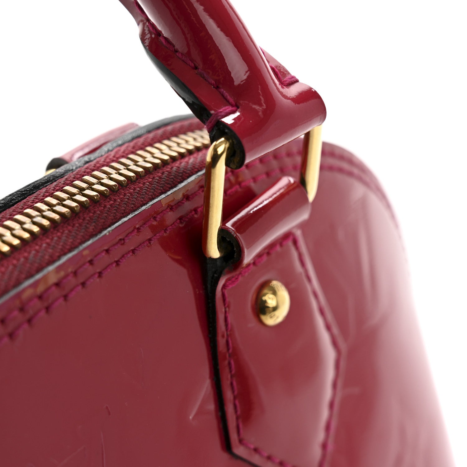 Louis Vuitton Vernis Alma BB Rose Indien 15 of 16