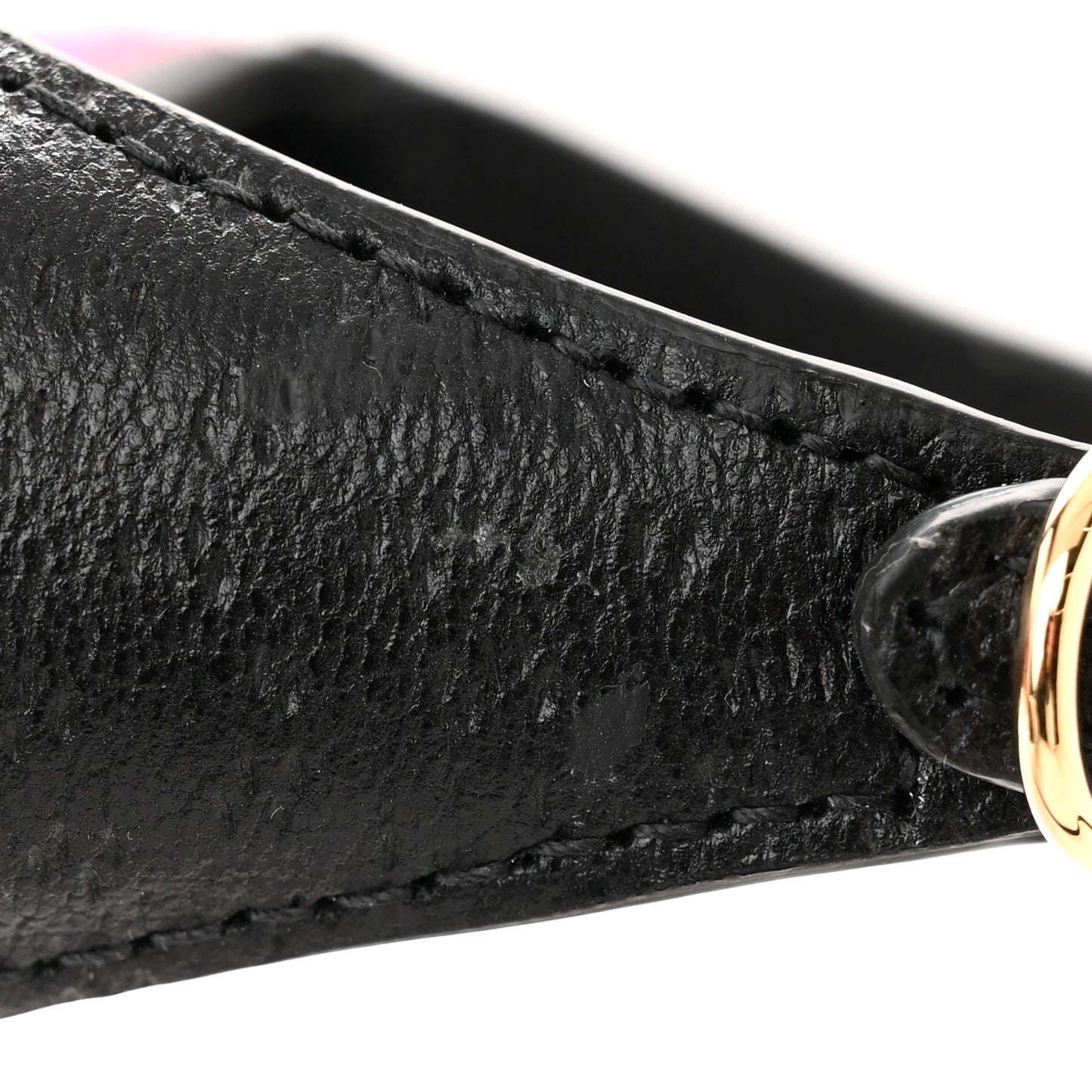 Calf Hair Textured Dollar Calfskin Mini Jackie 1961 Hobo Pink Black