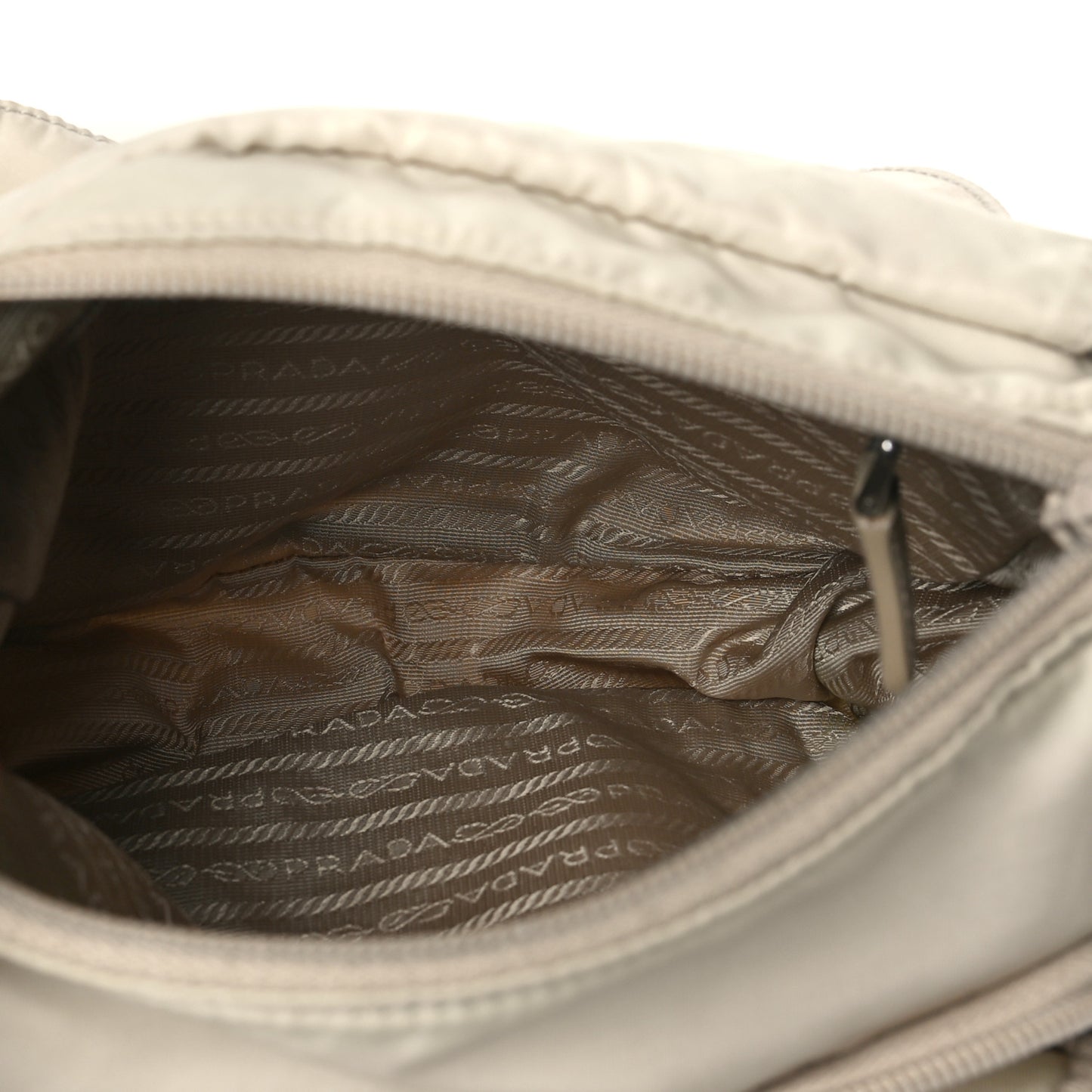 Nylon Vela Single Buckle Messenger Bag Deserto