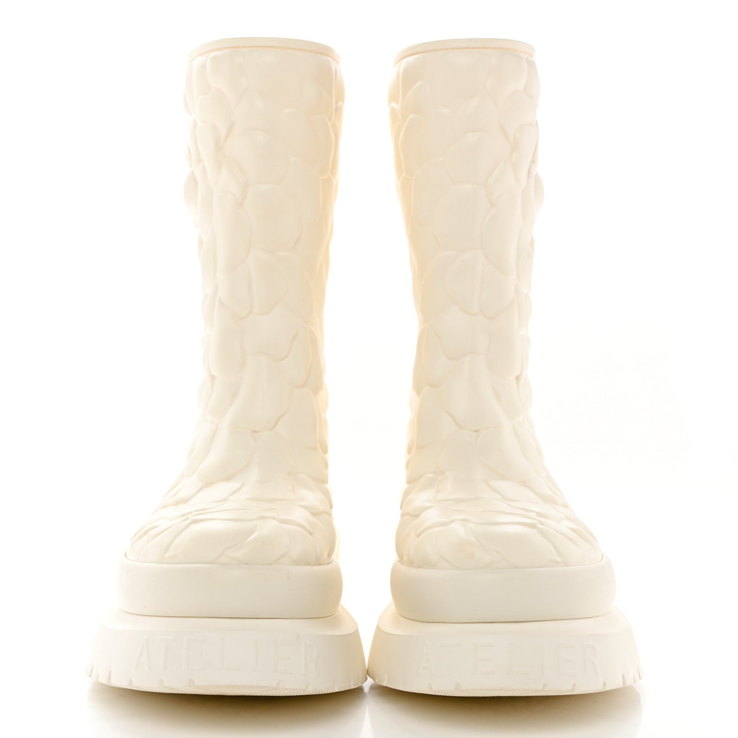 Rubber Atelier 03 Rose Edition 30/50mm Short Rainboots 41 Avorio