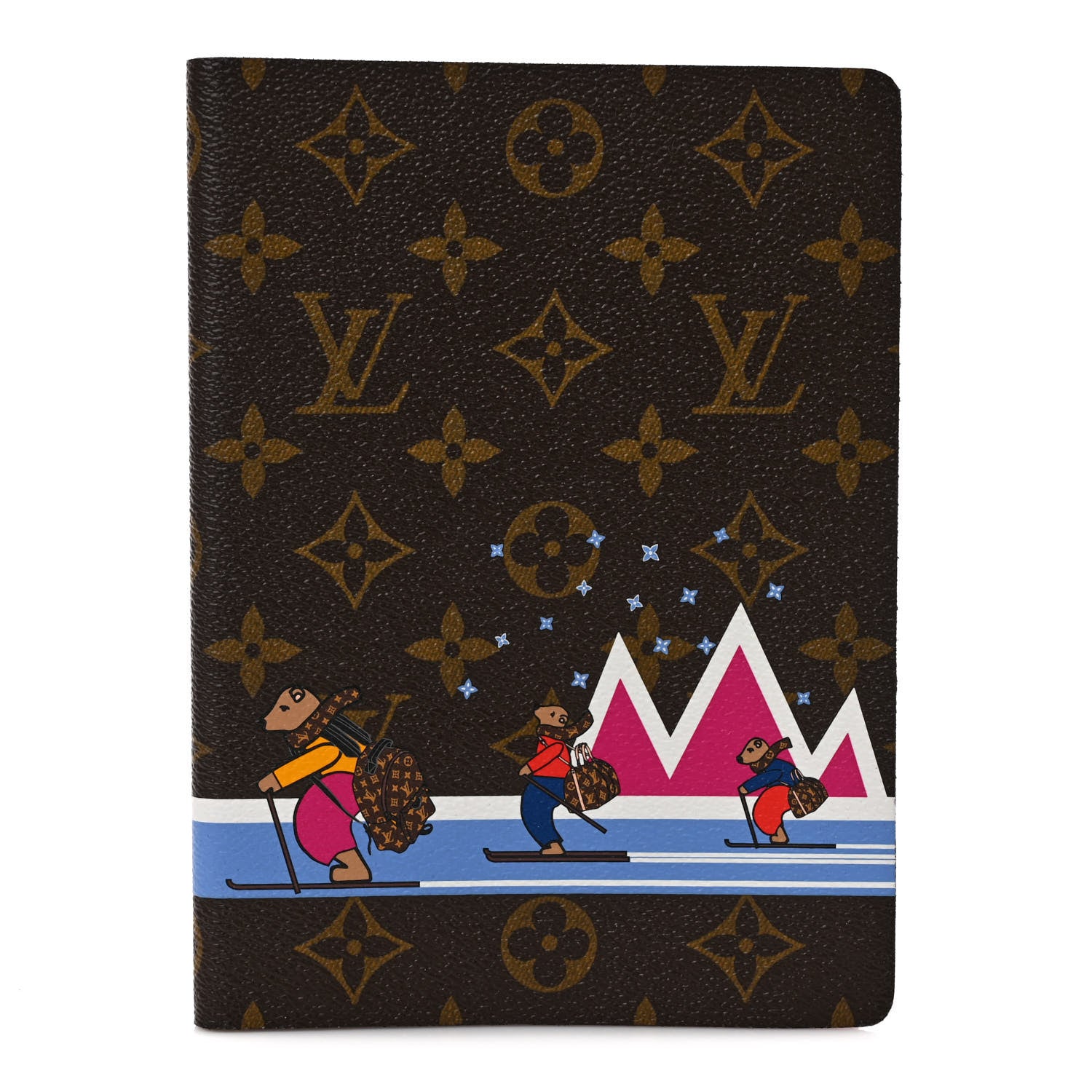 Louis Vuitton Monogram 2018 Christmas Animation Clemence Notebook