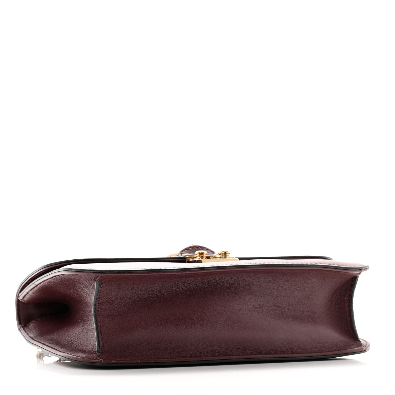Valentino Garavani Vitello Medium Glam Lock Rockstud Flap Rubin 4 of 11